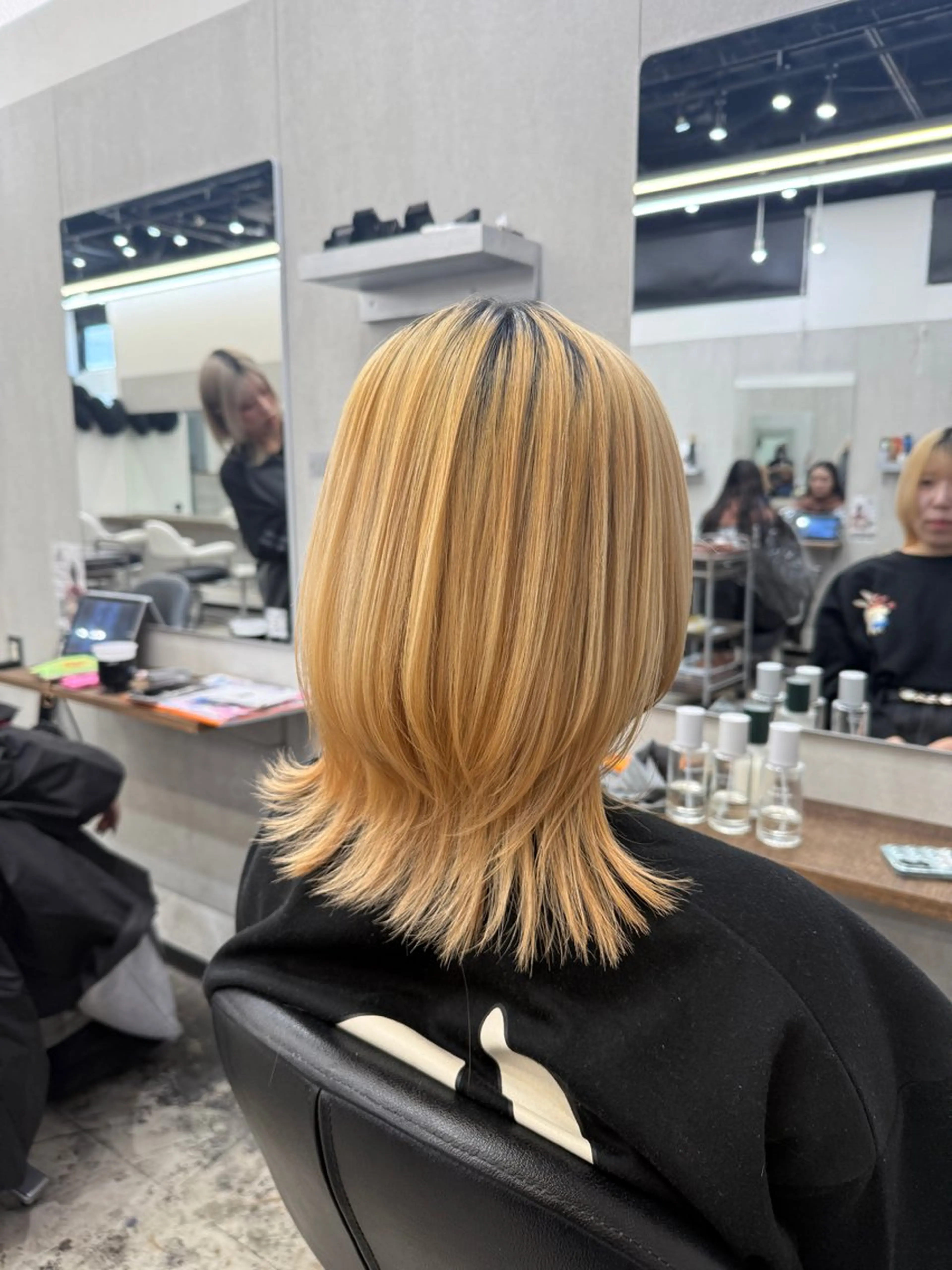 ミディアム カット カット¥1100 / 𝙍𝙪𝙣𝙖⟡.のヘアスタイル