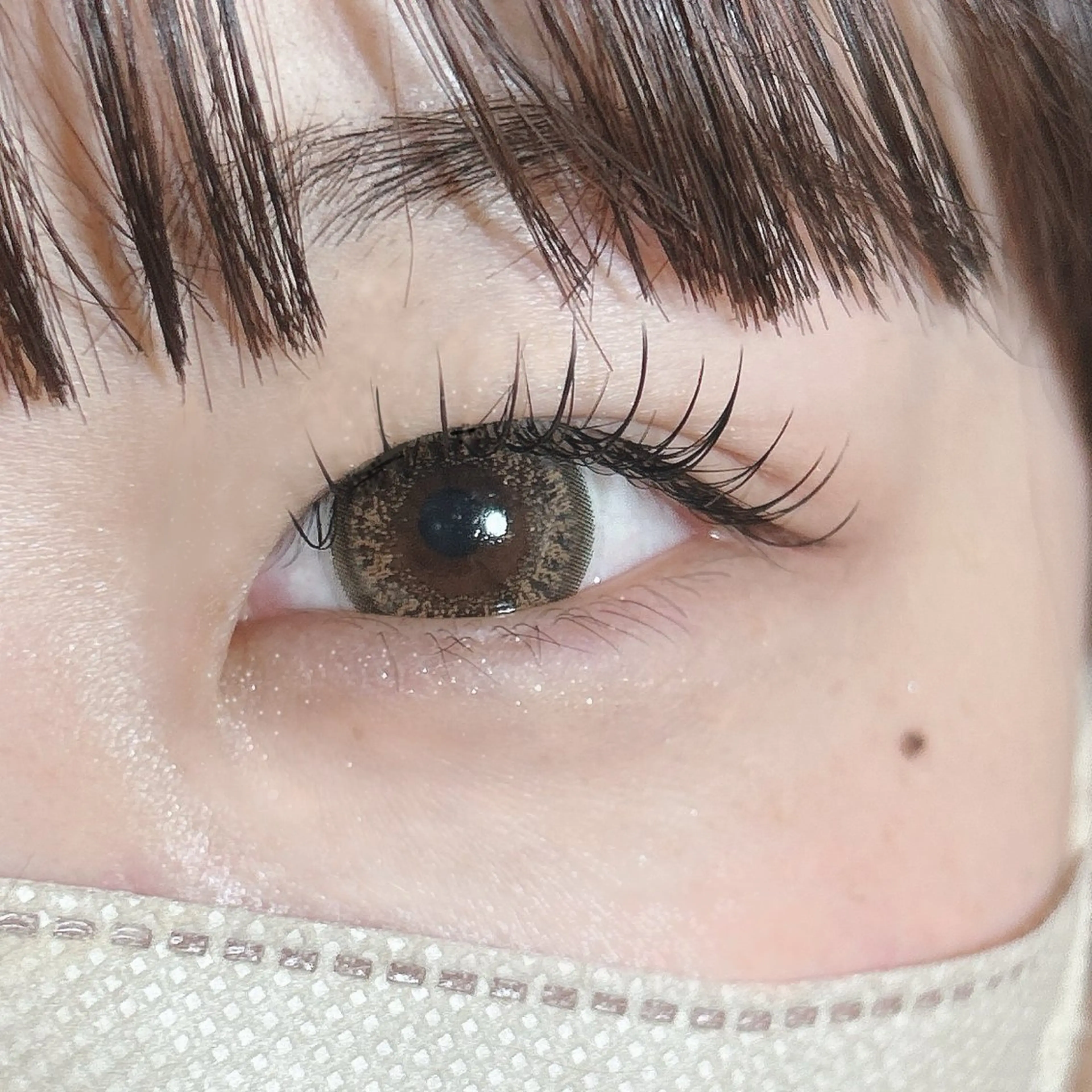 マツエク・マツパ Cカール キュート フラットラッシュ natural beauty salon Selah所属・Selah 松本のマツエク・マツパデザイン