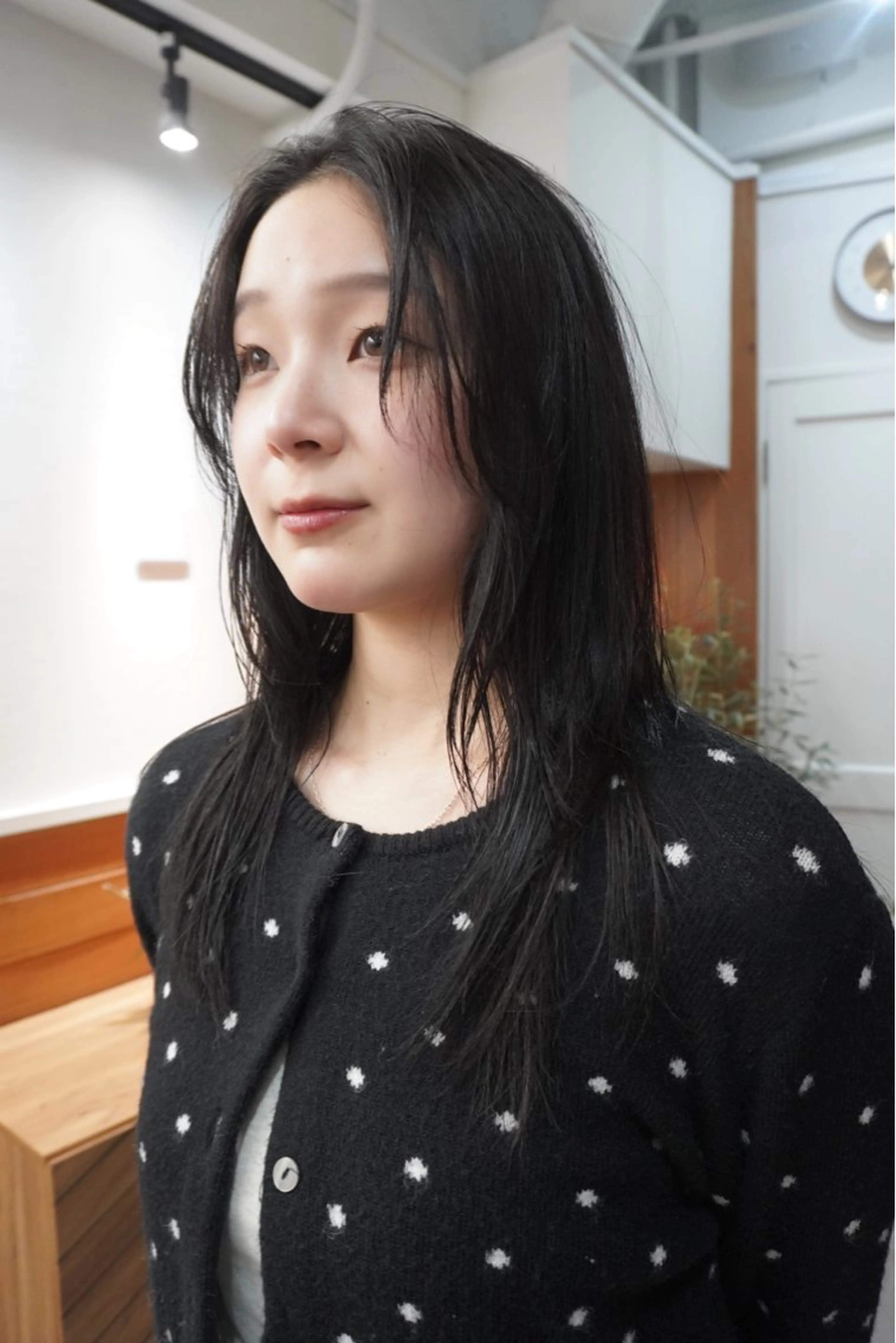 ミディアム カラー レイヤー／似合わせ TAKUYAのヘアスタイル