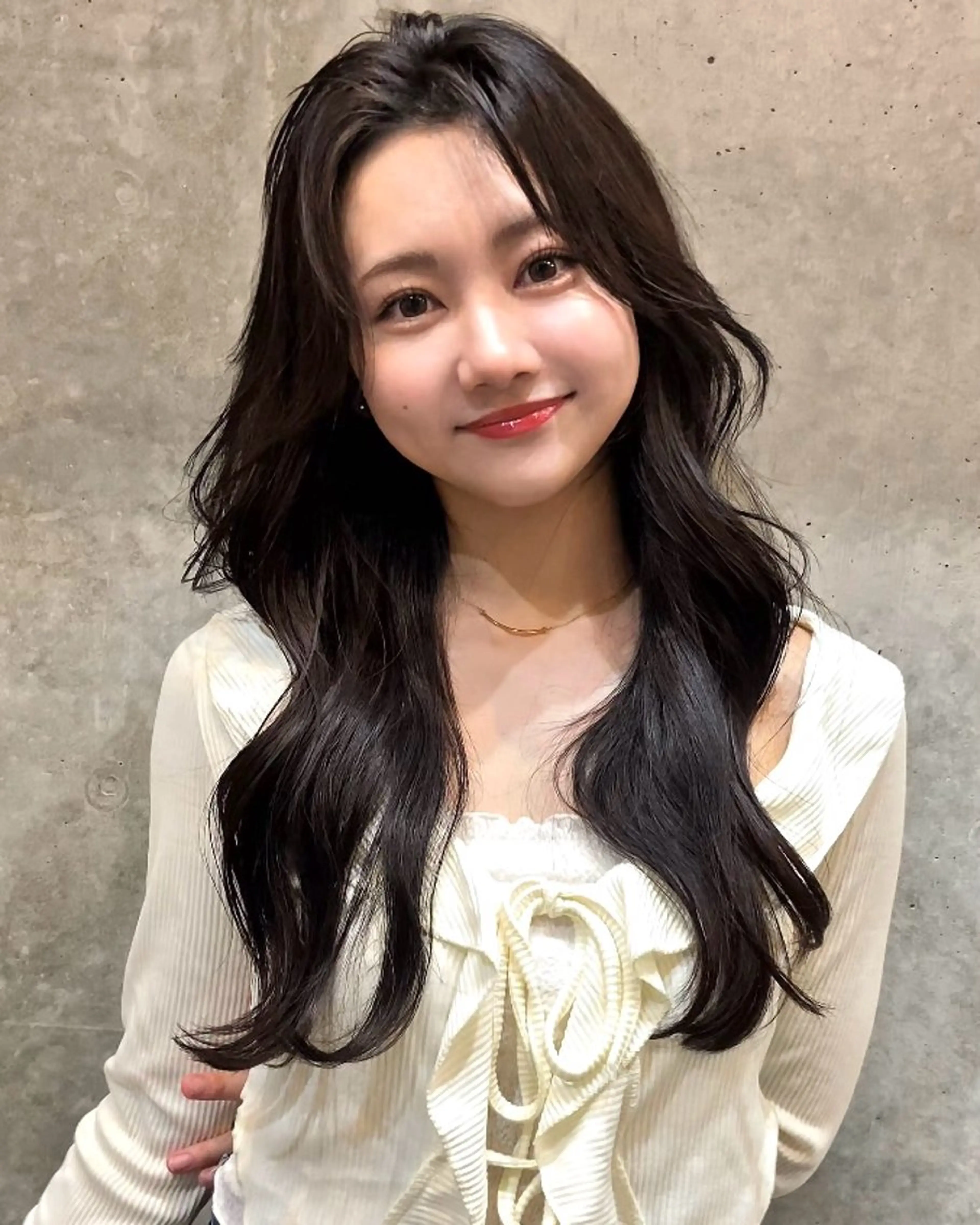 ロング カラー レイヤーカット ダメージレス美容師 🌱水島侑理のヘアスタイル