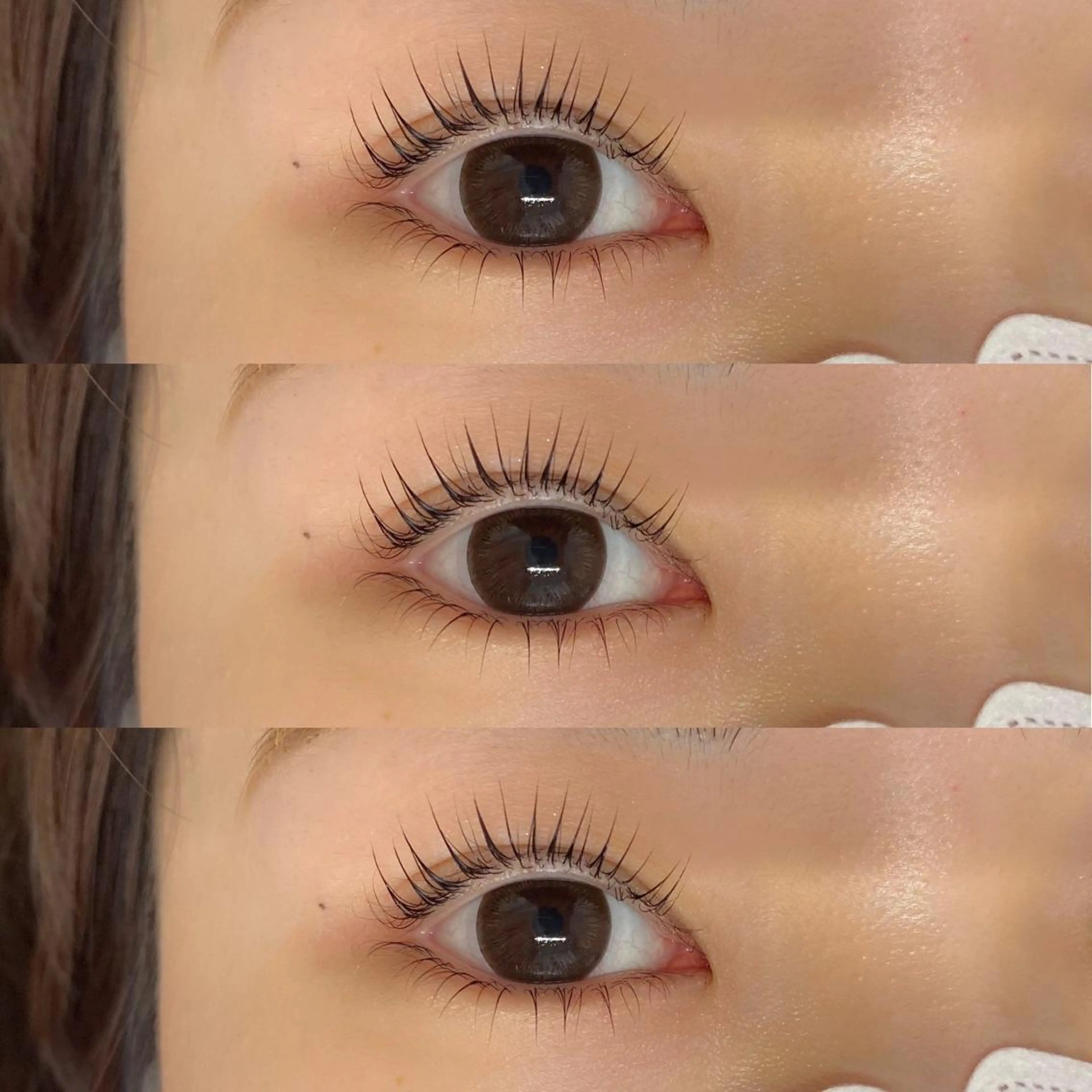 マツエク・マツパ 束感まつ毛 パリジェンヌラッシュリフト 下まつげエクステ meg .のマツエク・マツパデザイン