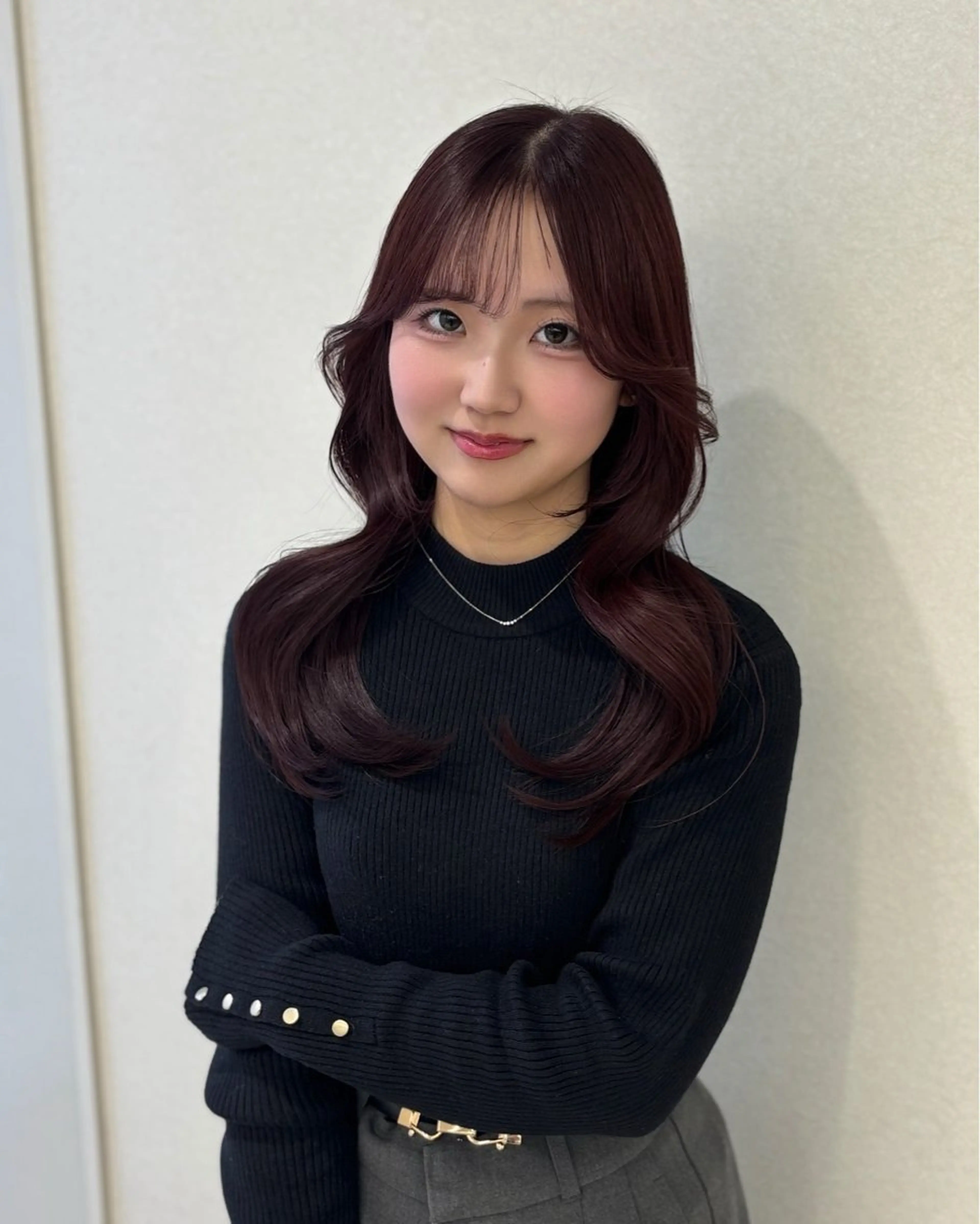 ロング カラー さつき/モテガーリー /透明感カラーのヘアスタイル