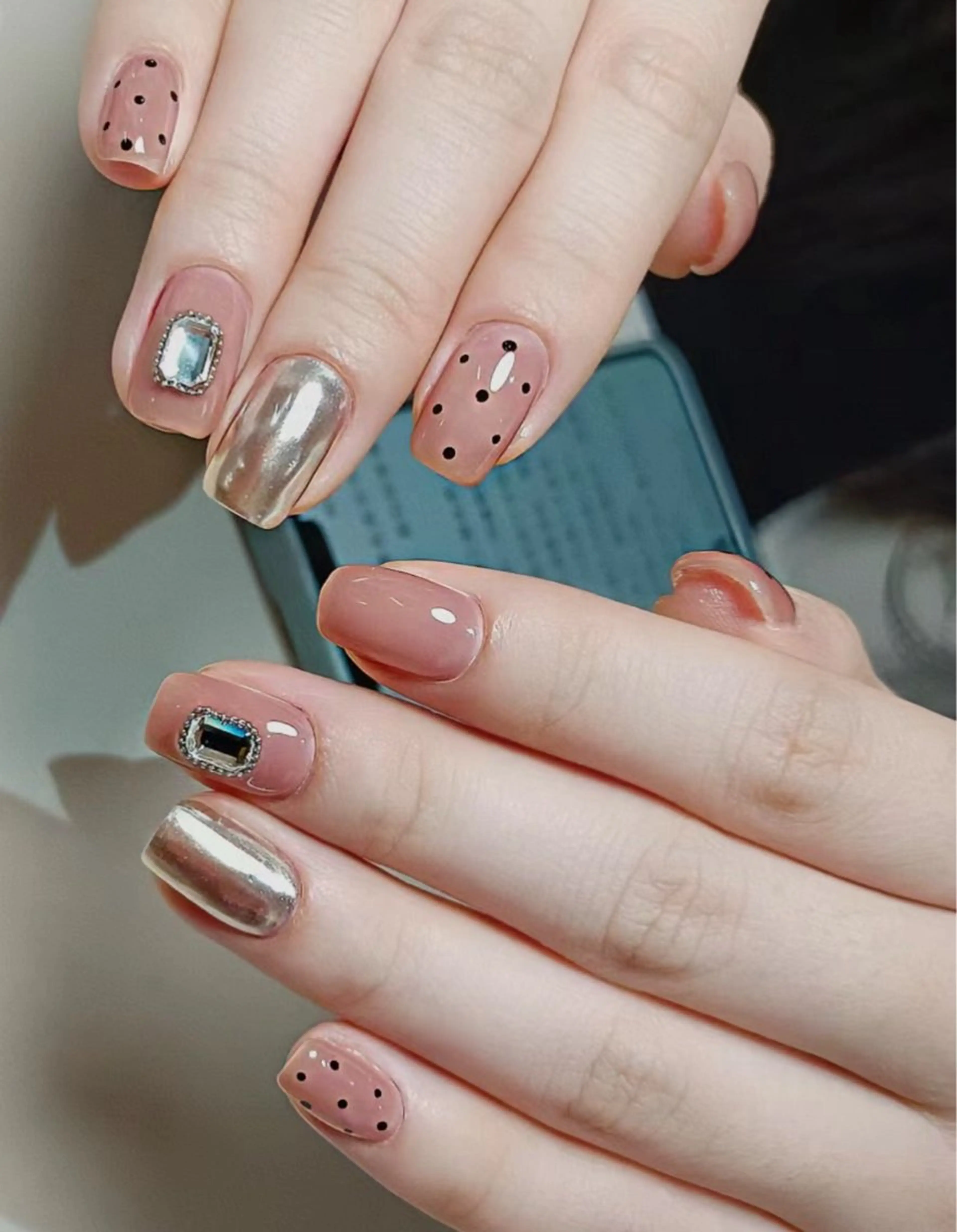 ネイル M🌷nail 長さだし専門店のネイルデザイン