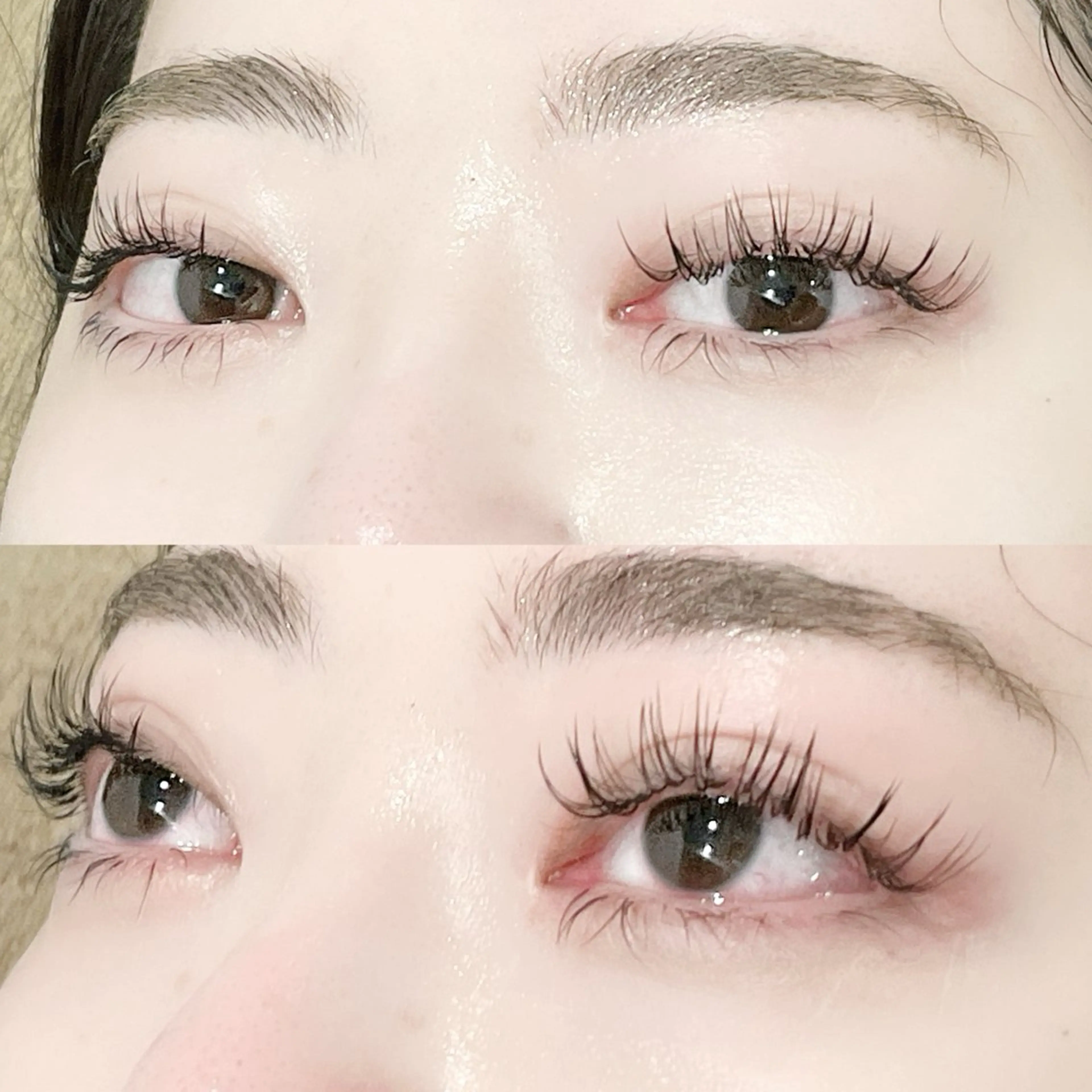 マツエク・マツパ フラットラッシュ Lカール Serina新宿南口 佐藤のマツエク・マツパデザイン