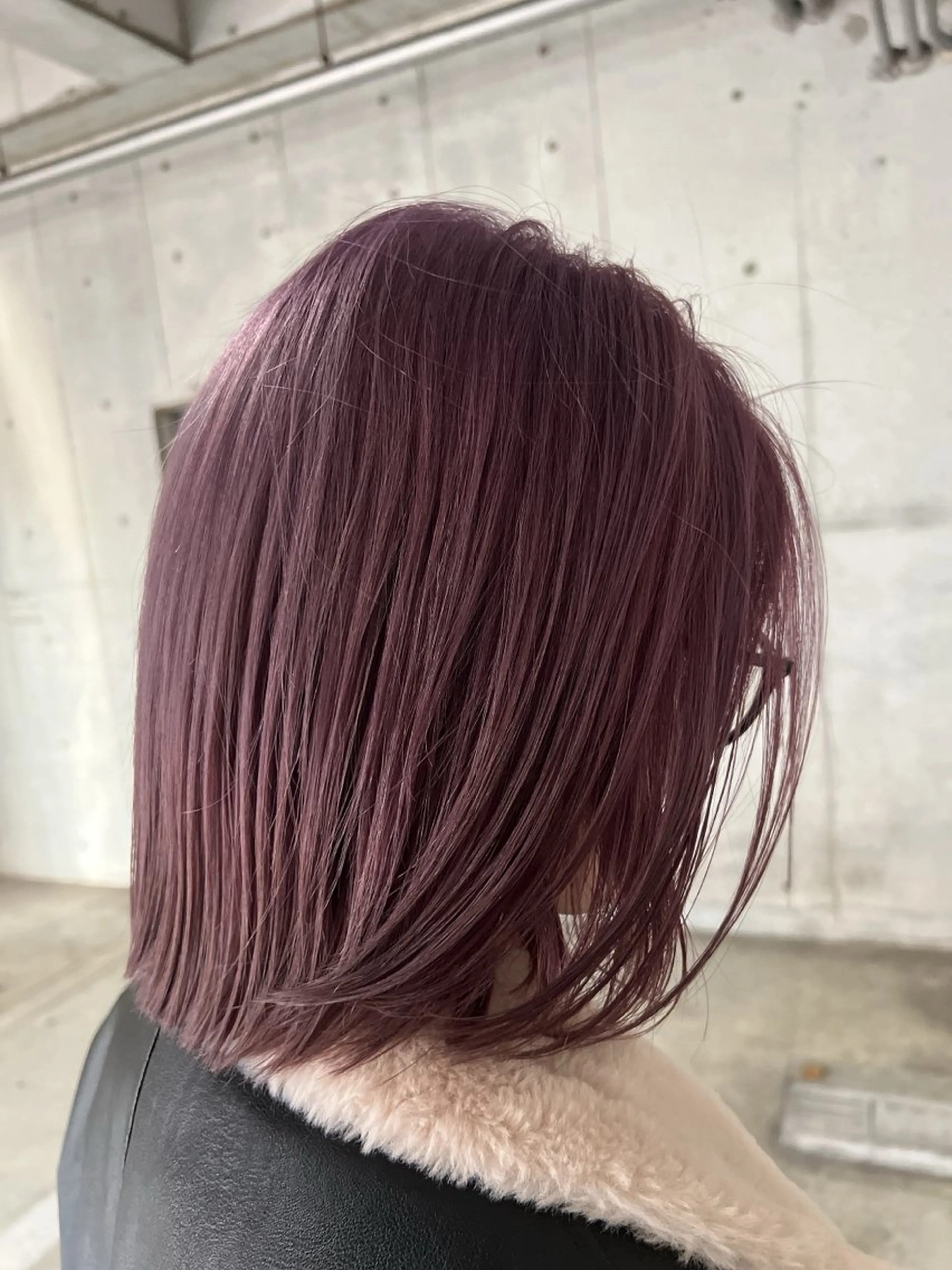 セミロング カラー ラベンダーカラー ラベンダーピンク ピンクカラー keita💫暖色系 💫ハイトーン💫のヘアスタイル