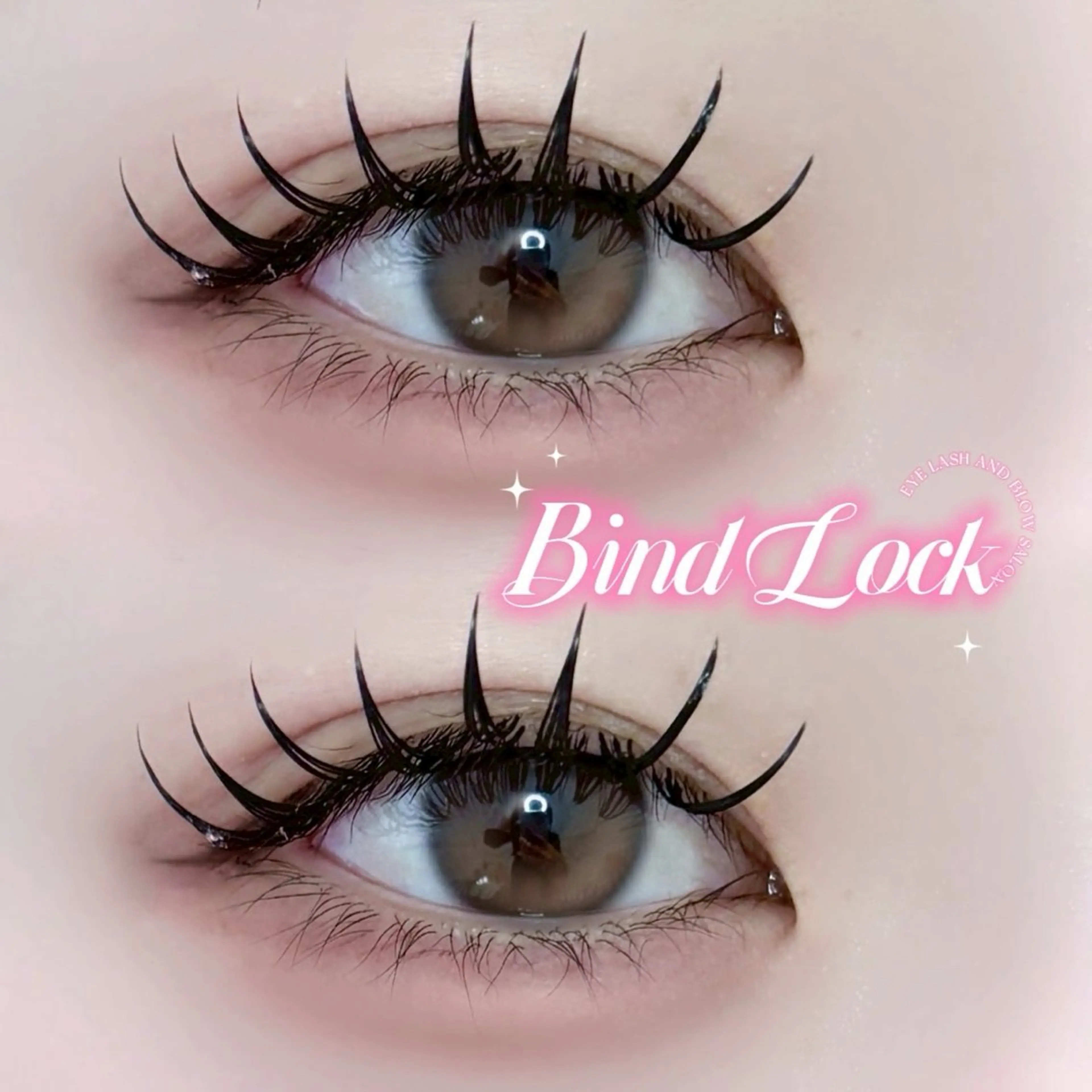 マツエク・マツパ バインドロック パリジェンヌラッシュリフト 一重×まつ毛パーマ マツエク REVE所属・REVE美容室 REVEマツエクのヘアスタイル