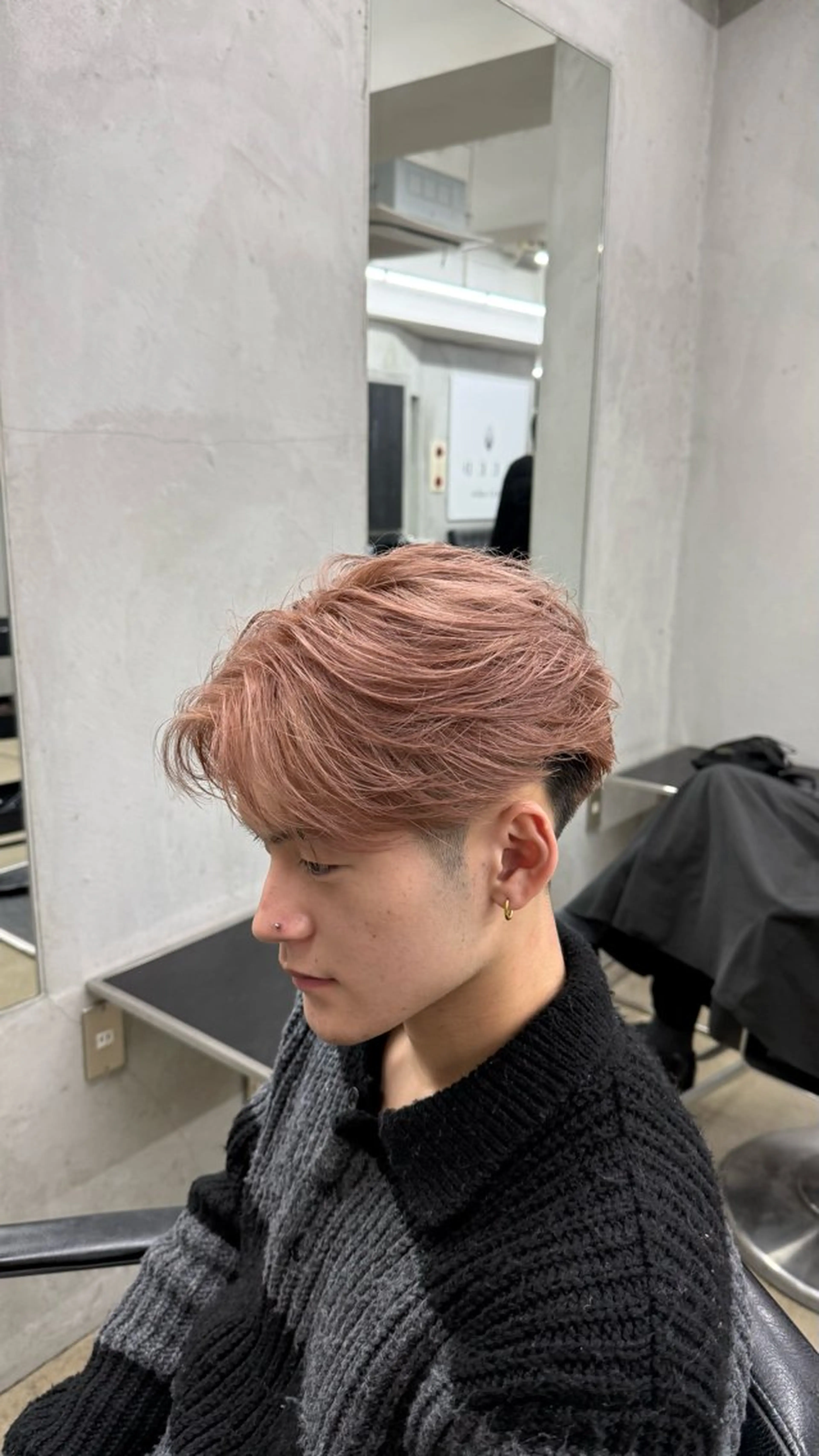 カラー SEED men'ssalon所属・田中 辰弥のヘアスタイル