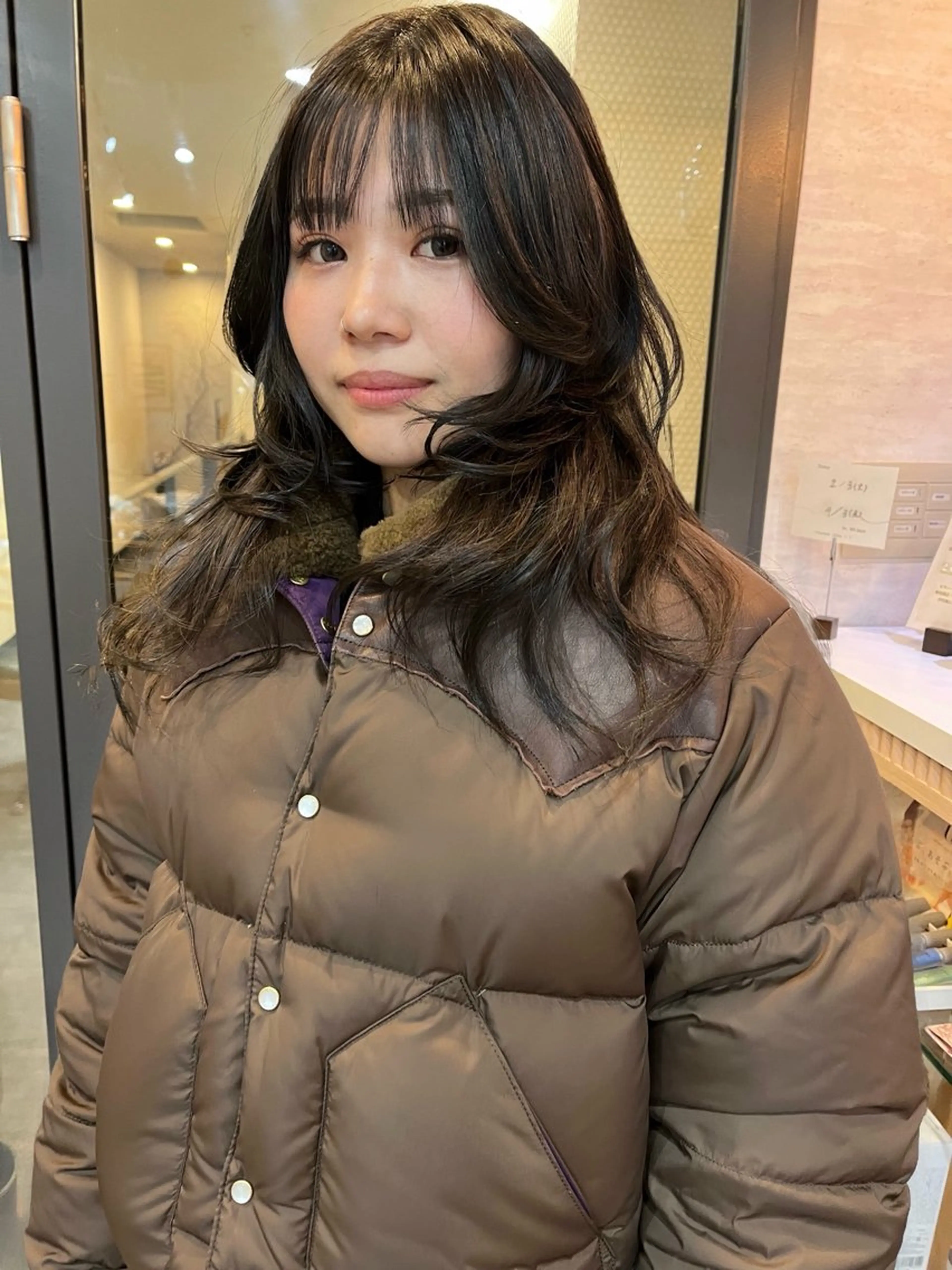 ロング レイヤーカット レイヤー/暖色/ 髪質改善/永礼芳果のヘアスタイル