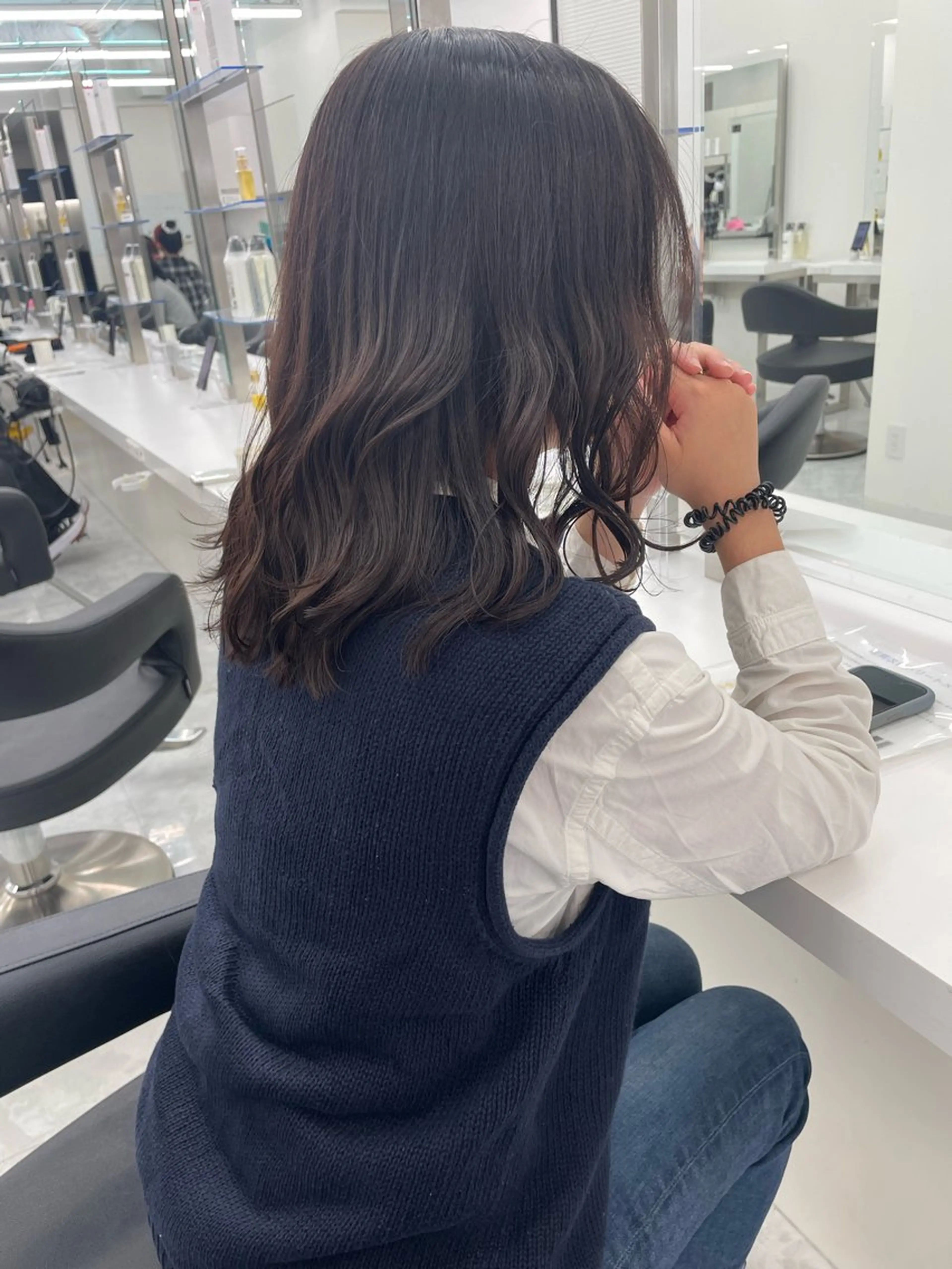 セミロング カラー ヘアアレンジ SEIGO/カット /メンズパーマ🔥のヘアスタイル