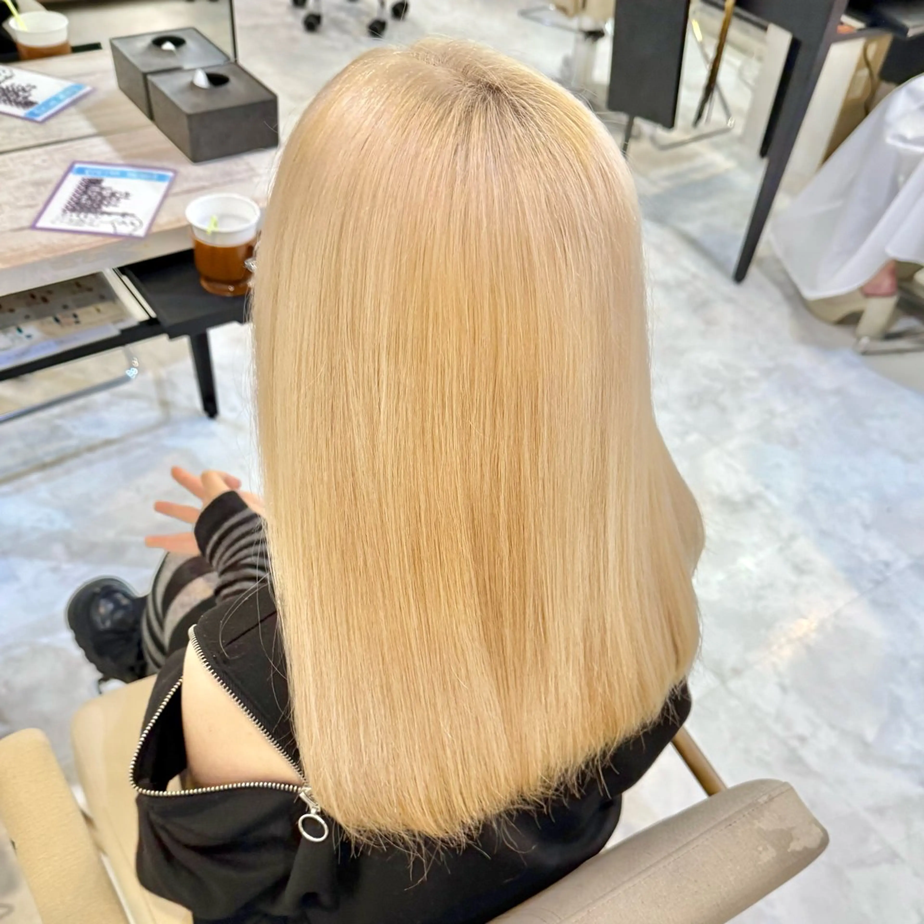 セミロング 透明感カラー/ 🫧みずほ🫧のヘアスタイル