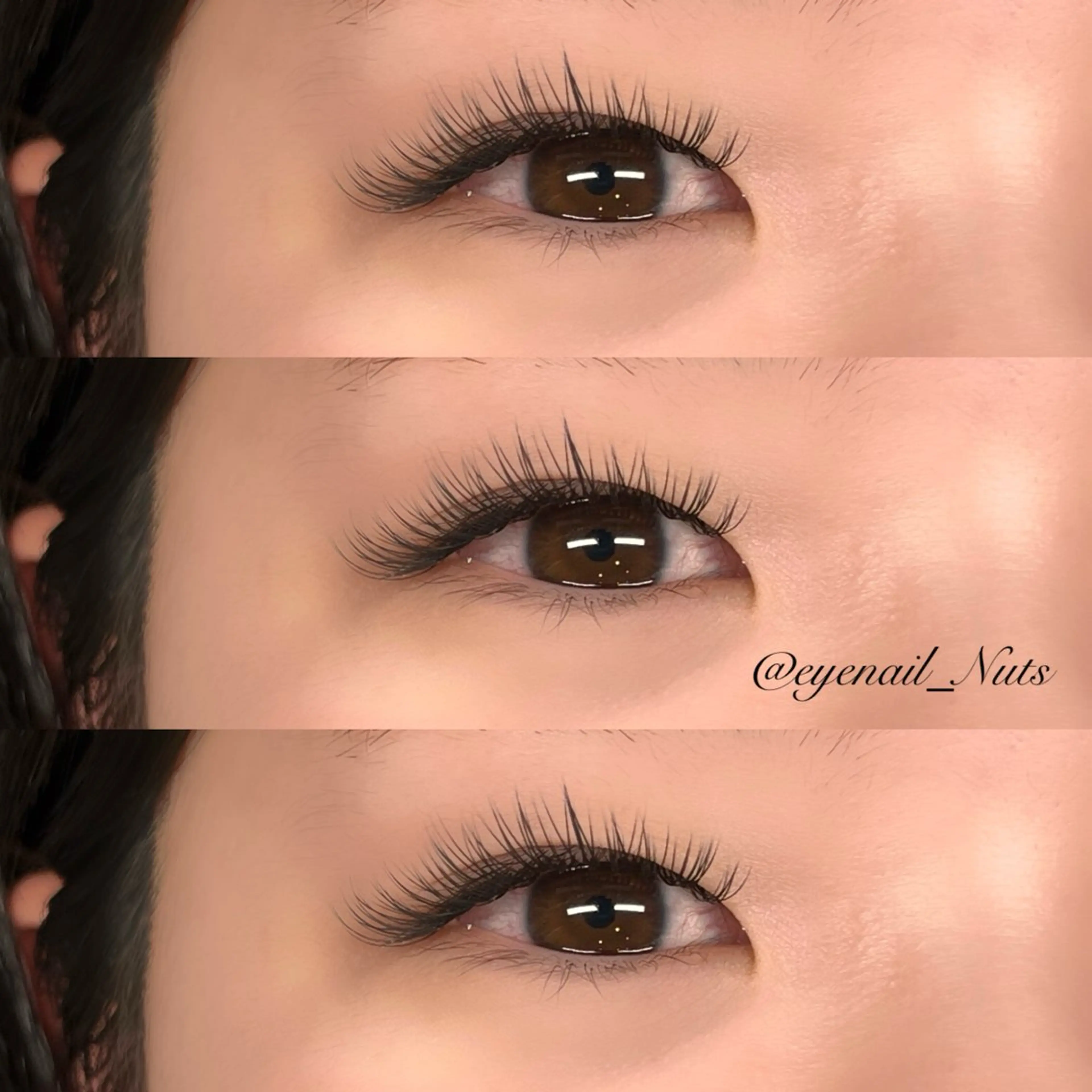 マツエク・マツパ フラットラッシュ ナチュラル マツエク 土居 夏美/束感マツエクのマツエク・マツパデザイン