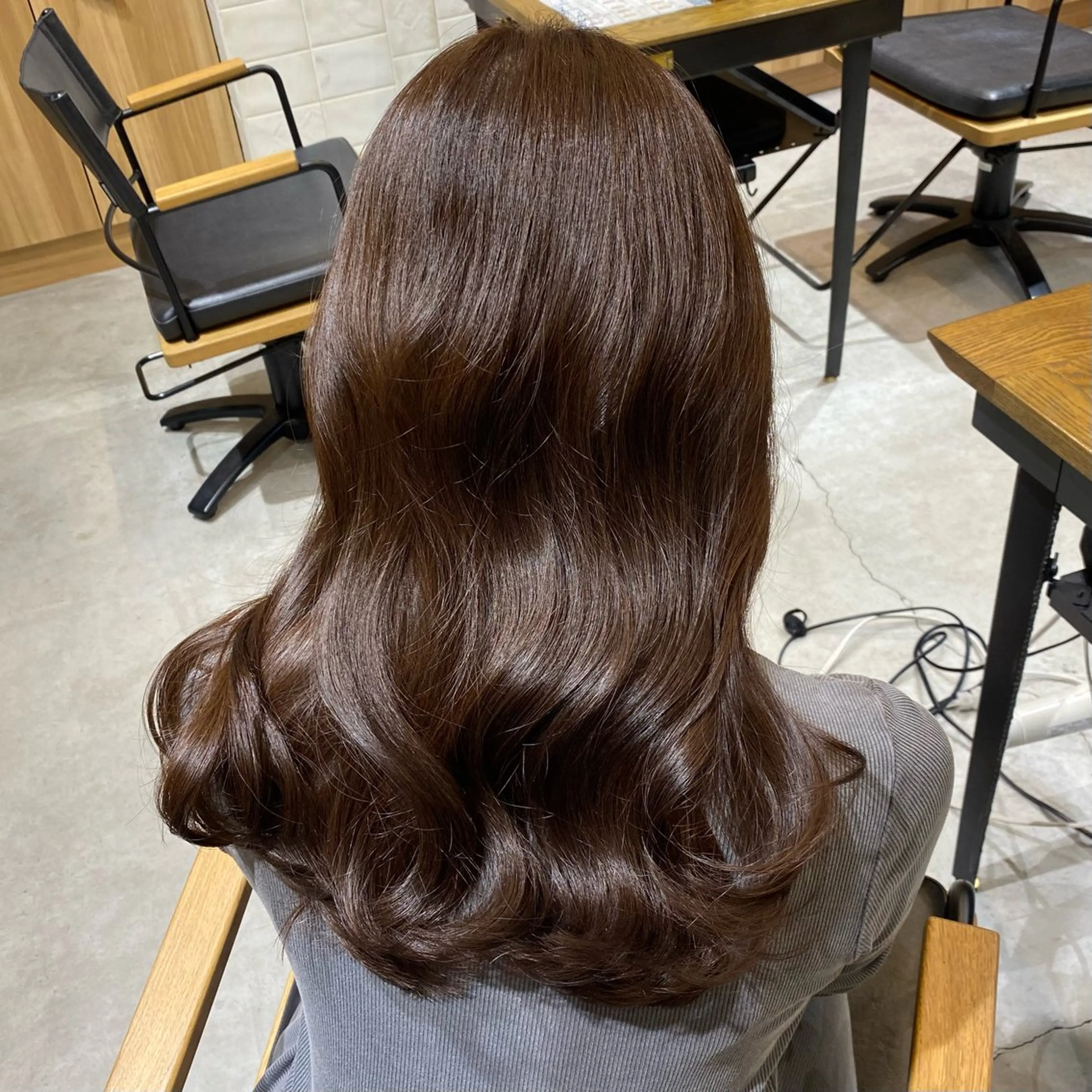 ロング カラー yukari🌷名駅 ＊大人かわいい艶髪のヘアスタイル