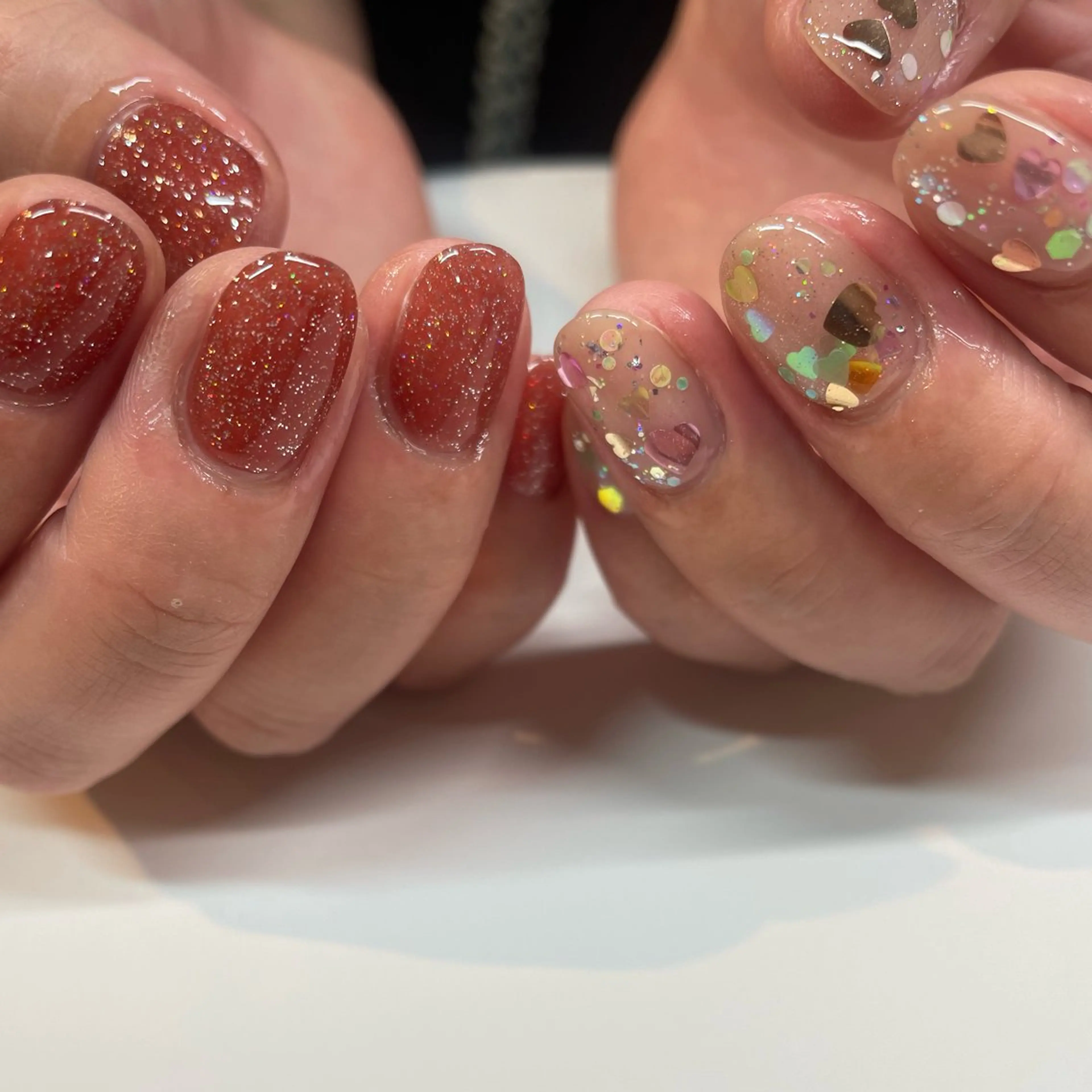 ネイル キラキラネイル Manon Yuiのマツエク・マツパデザイン