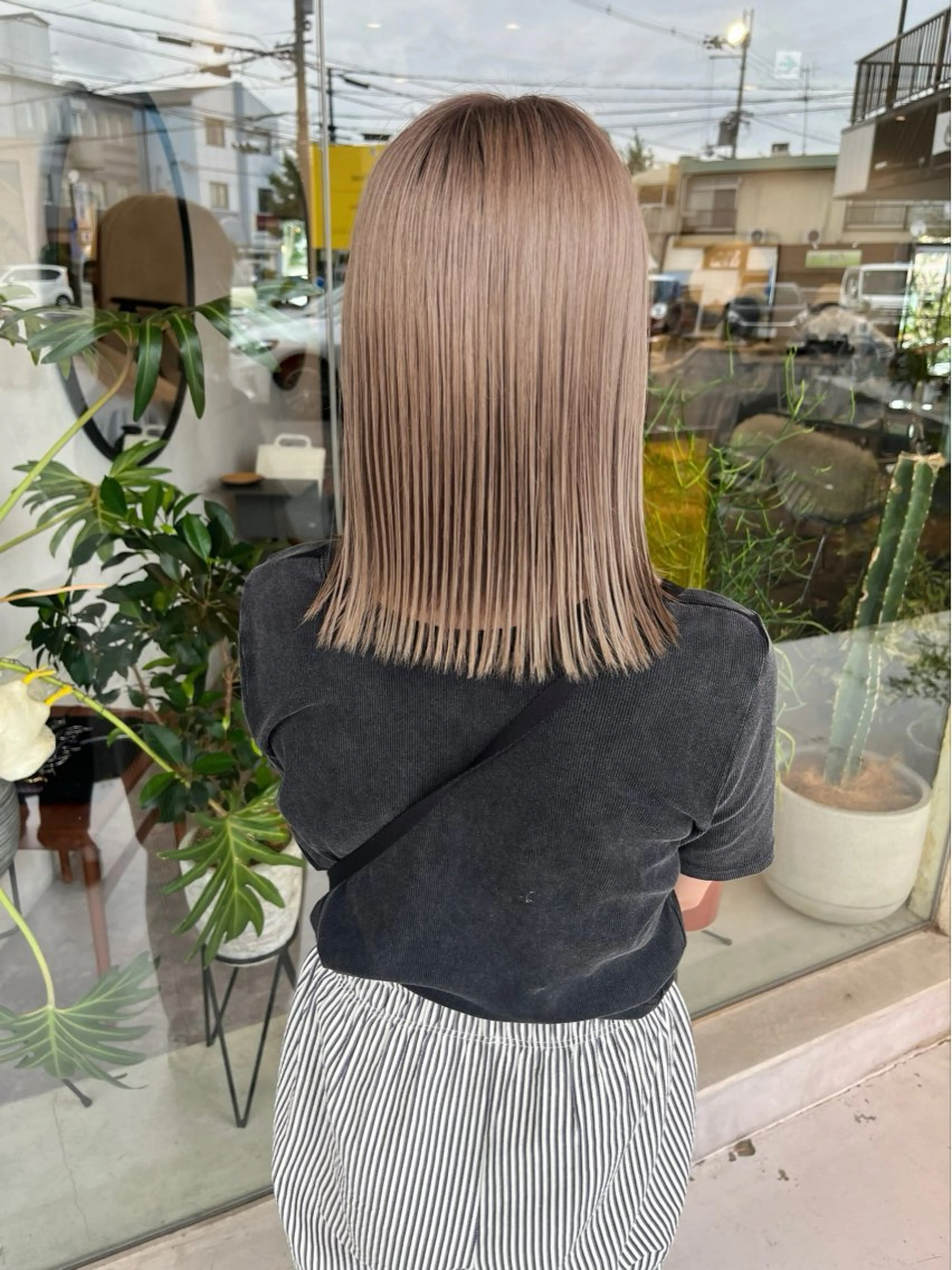 ミディアム ヘアカラー fleur🪮 naruのヘアスタイル