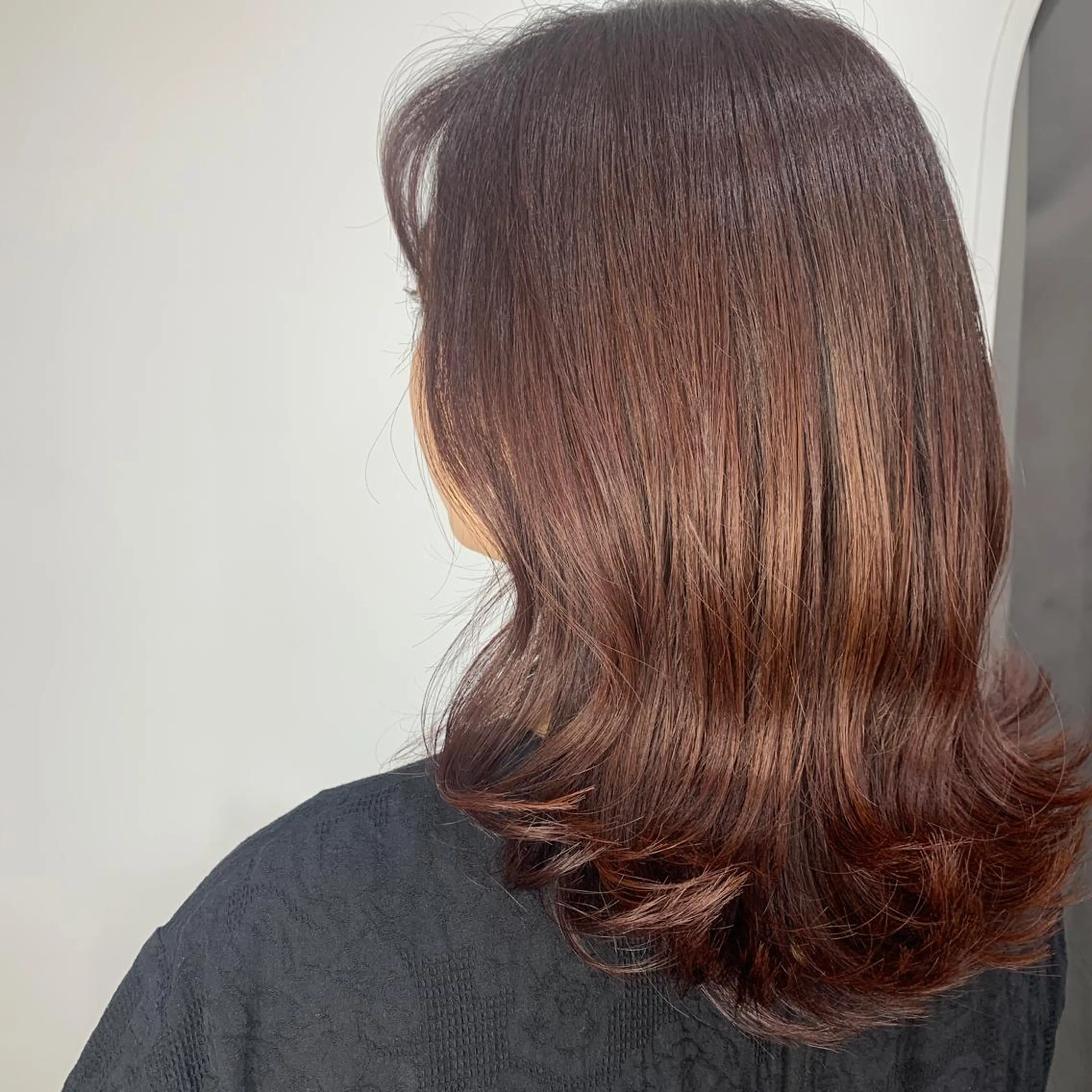 ミディアム カラー カット ヘアカラー HARUKA韓国ヘア /Luana梅田のヘアスタイル