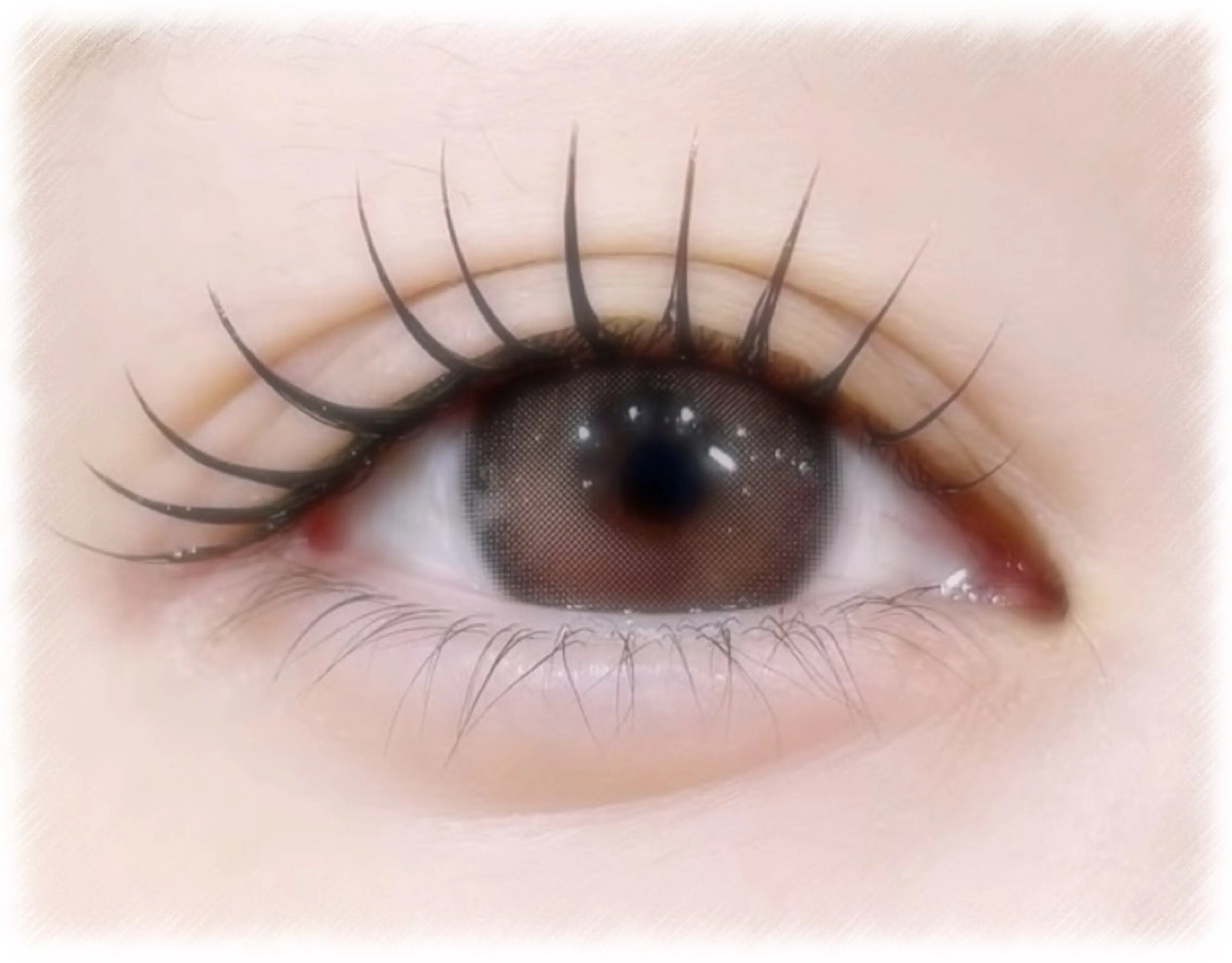 【大人気】【LED】&healthy ぱっちり束感★エクステ80束×まつげパーマ エクステ160本相当🩵オフ込み🩵の写真