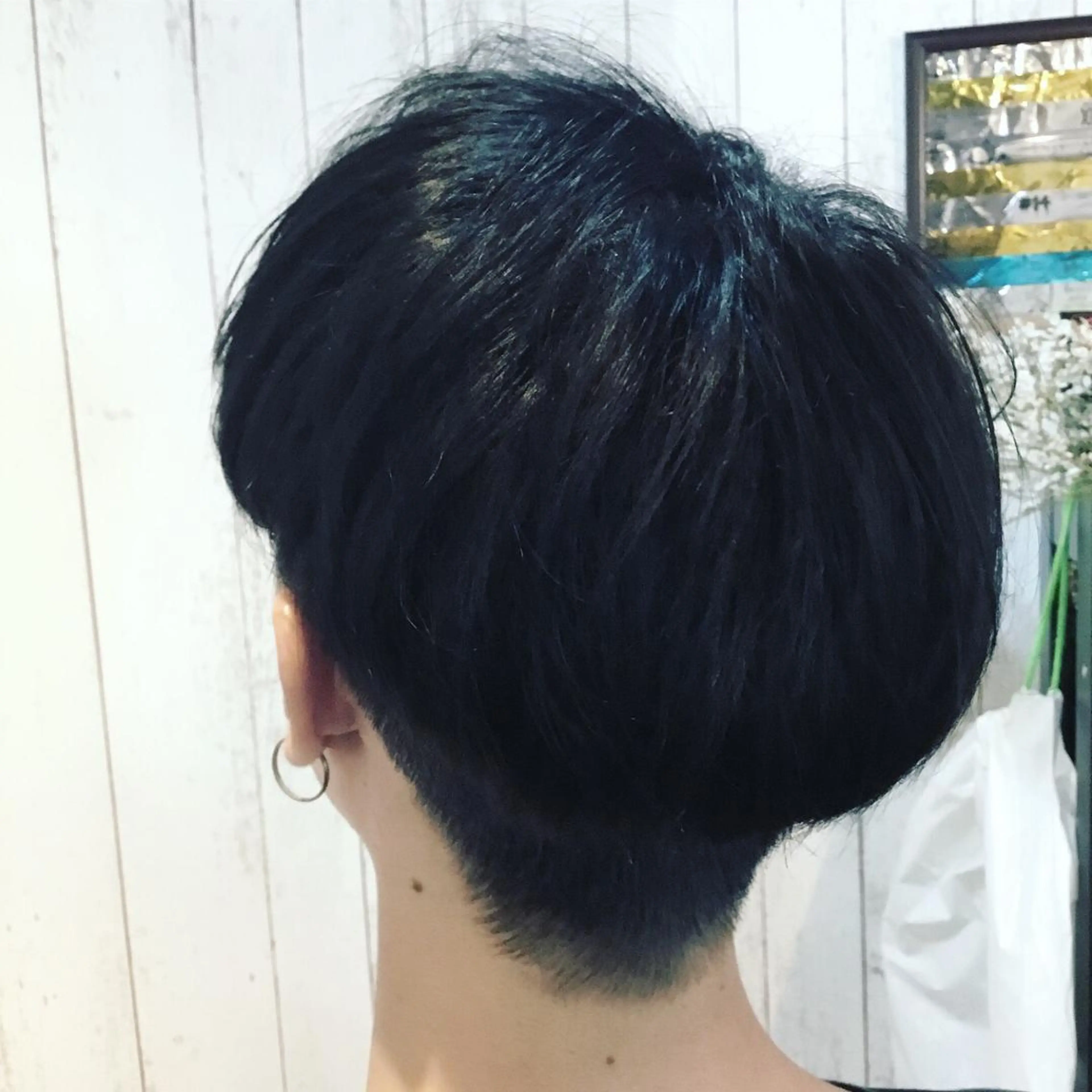 ショート カラー メンズ 金崎 新吾のヘアスタイル
