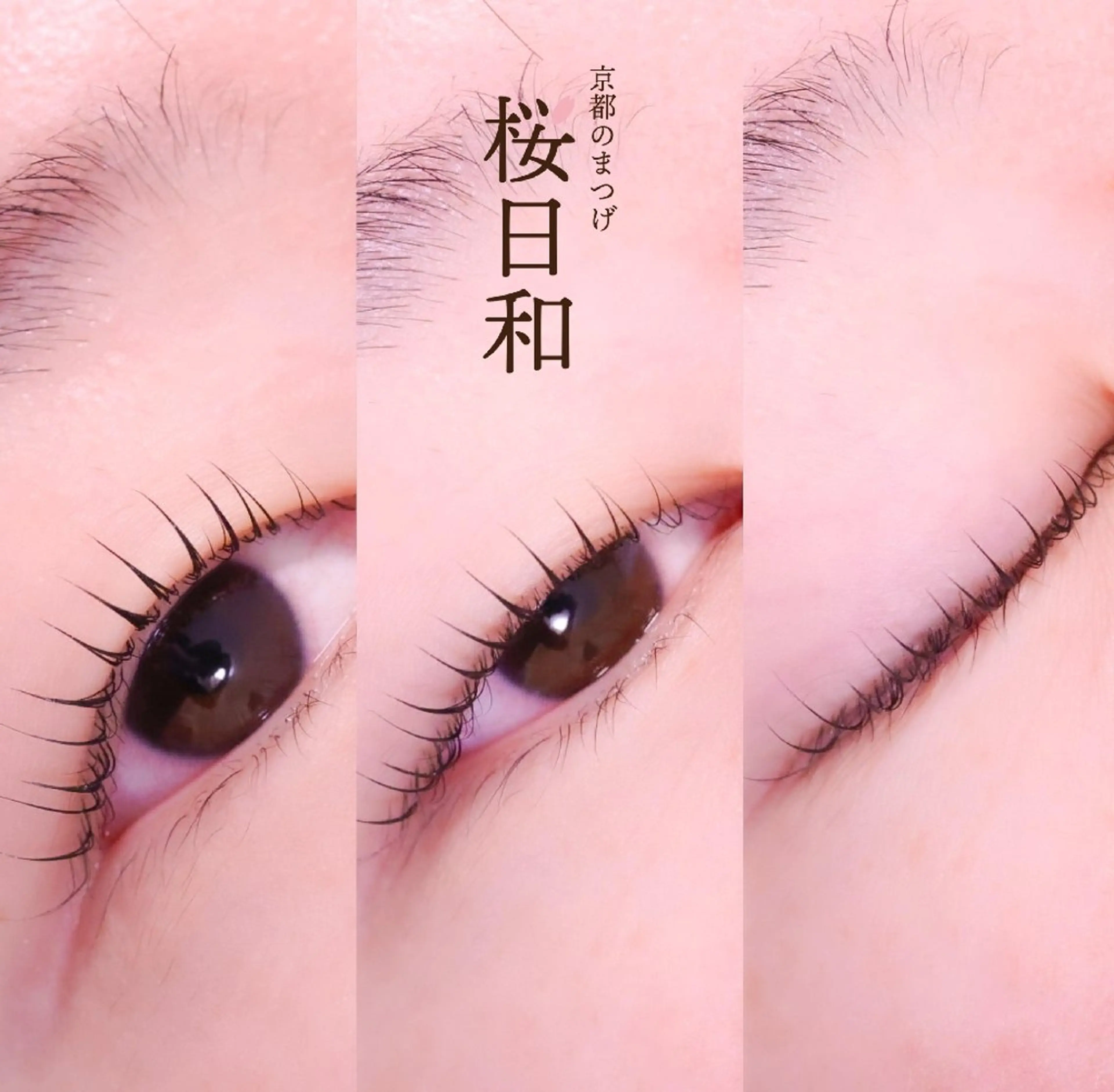 マツエク・マツパ まつげパーマ マツパ 京都のまつげ桜日和 小島美桜のマツエク・マツパデザイン