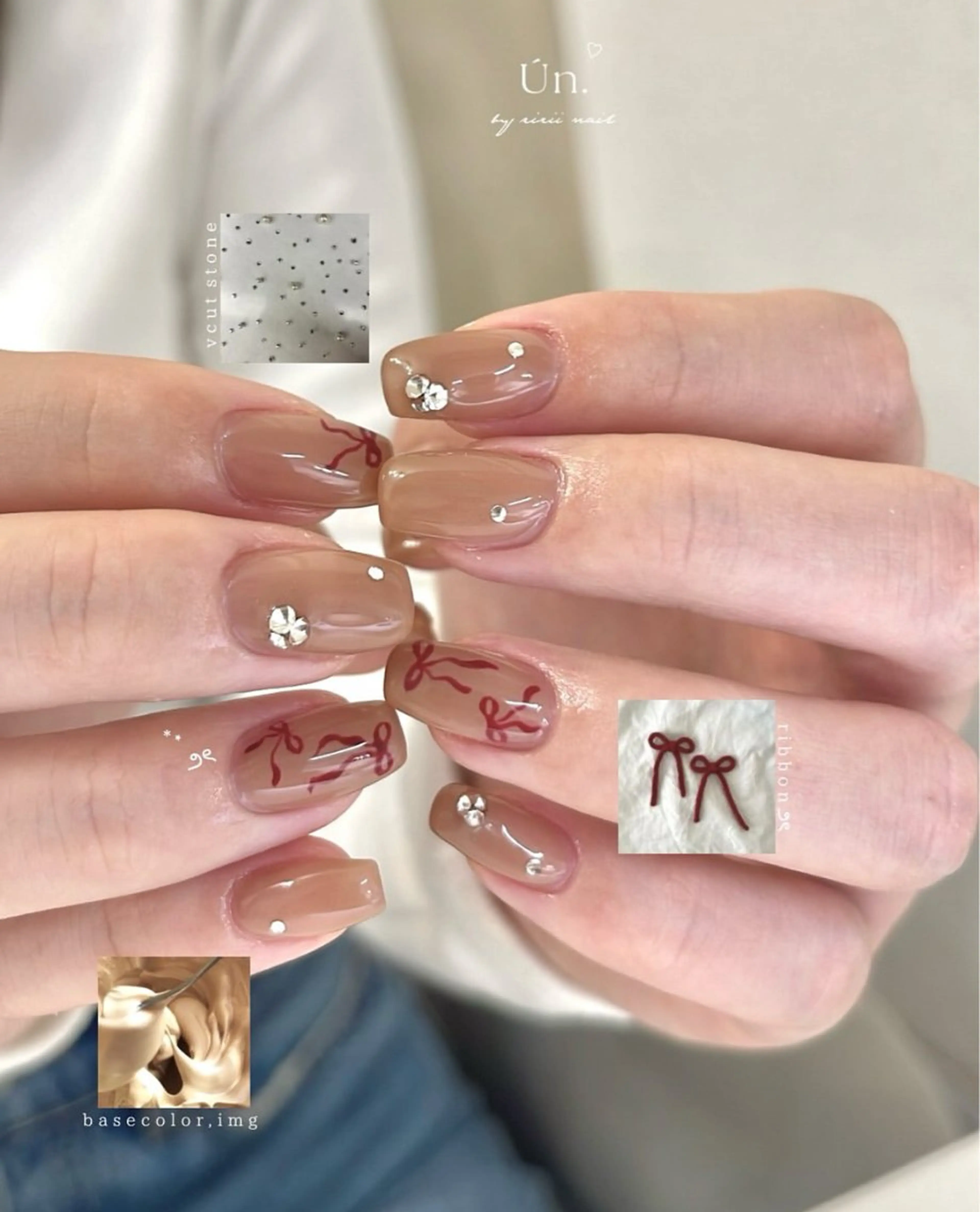 ネイル ジェルネイル 持ち込み ニュアンスネイル パラジェル ワンホンネイル ハンドネイル Ún. nail salon所属・Ún nail salonのネイルデザイン