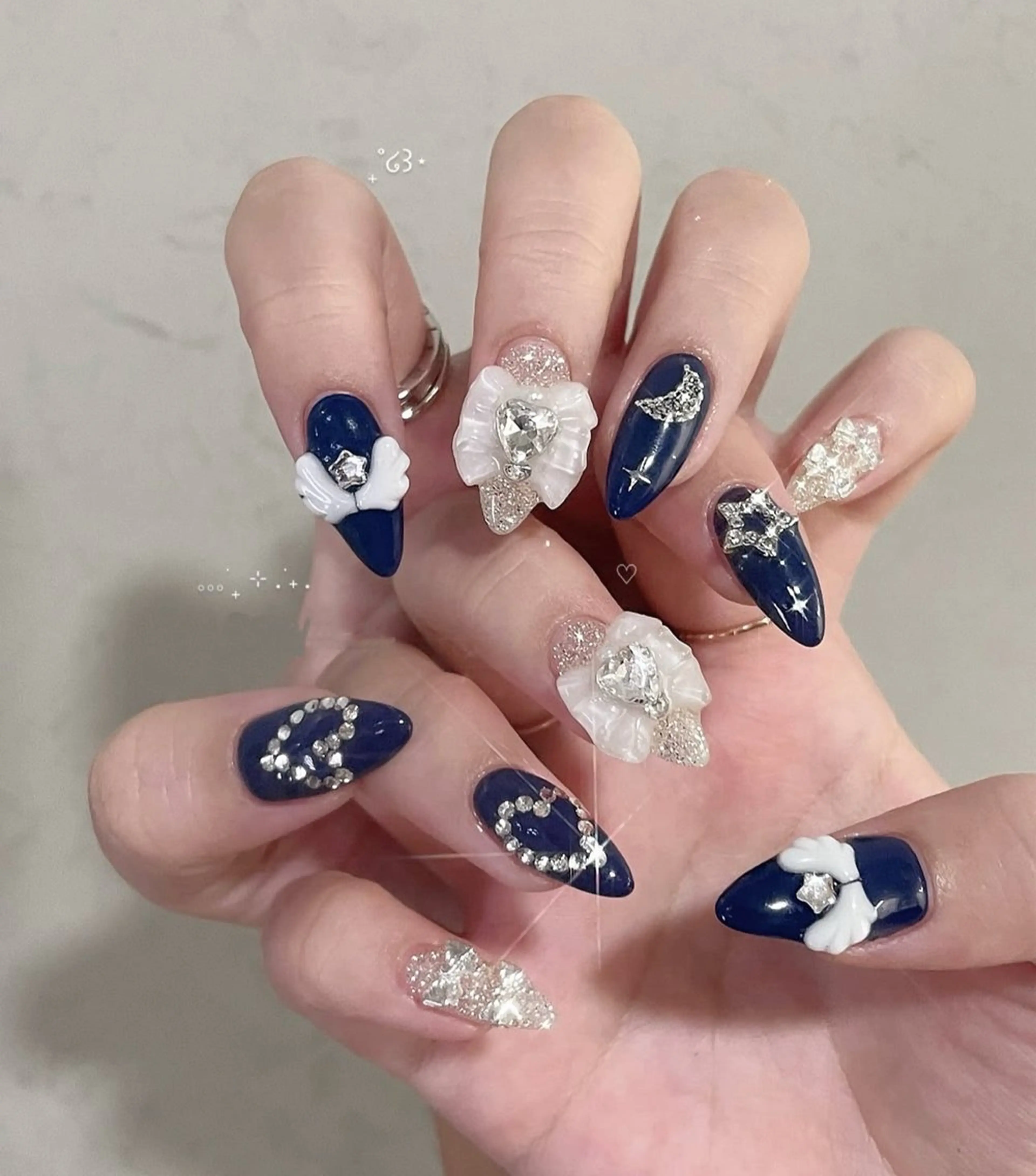 ネイル アートネイル チークネイル 長さ出し フラワーネイル フットネイル YK 美学院のネイルデザイン