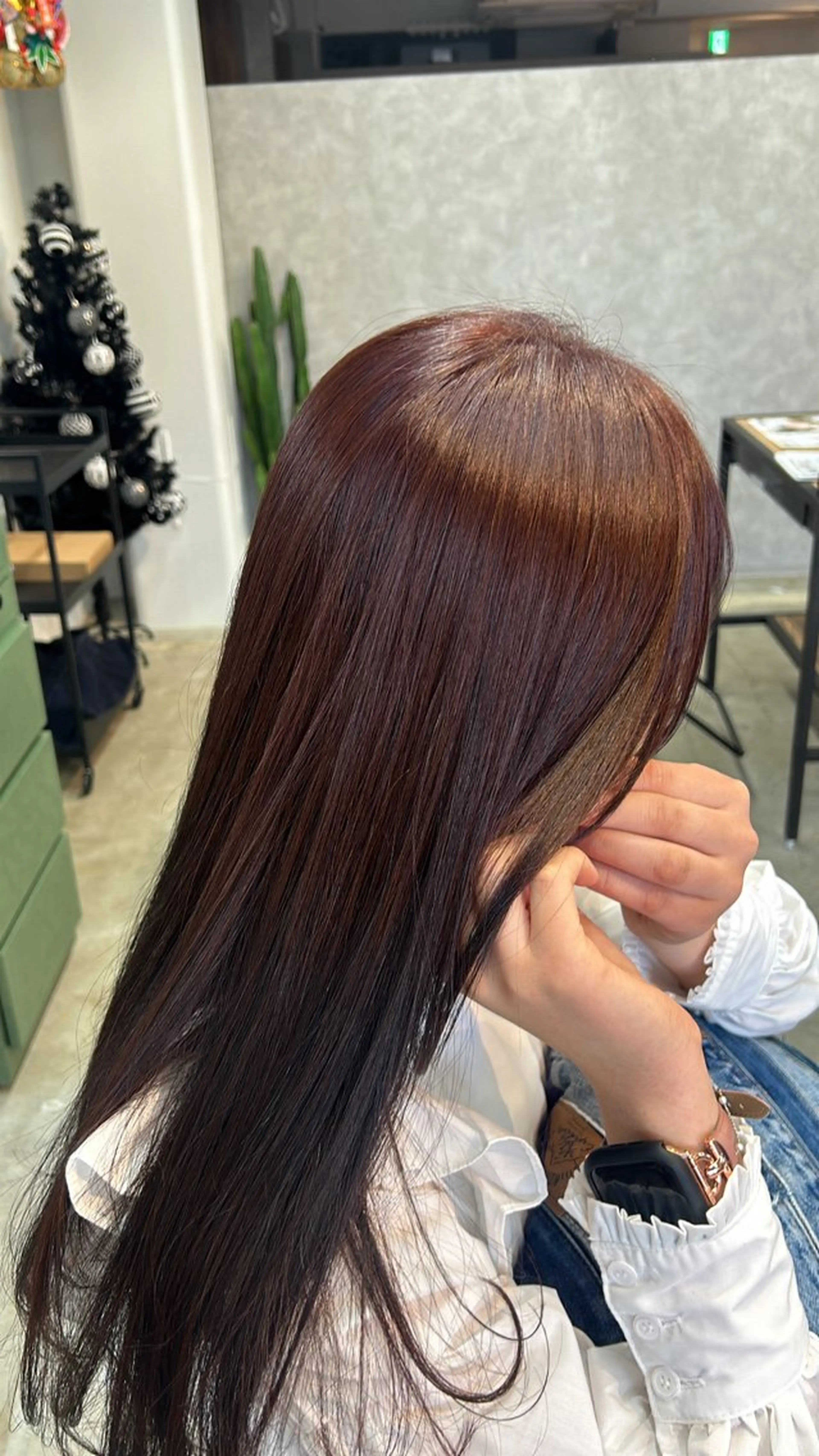 🌷ワンカラーモデル募集🌷ブリーチ、縮毛矯正、黒染め履歴がある方は❌🙅‍♀️💦⚠️補足説明必読⚠️の写真