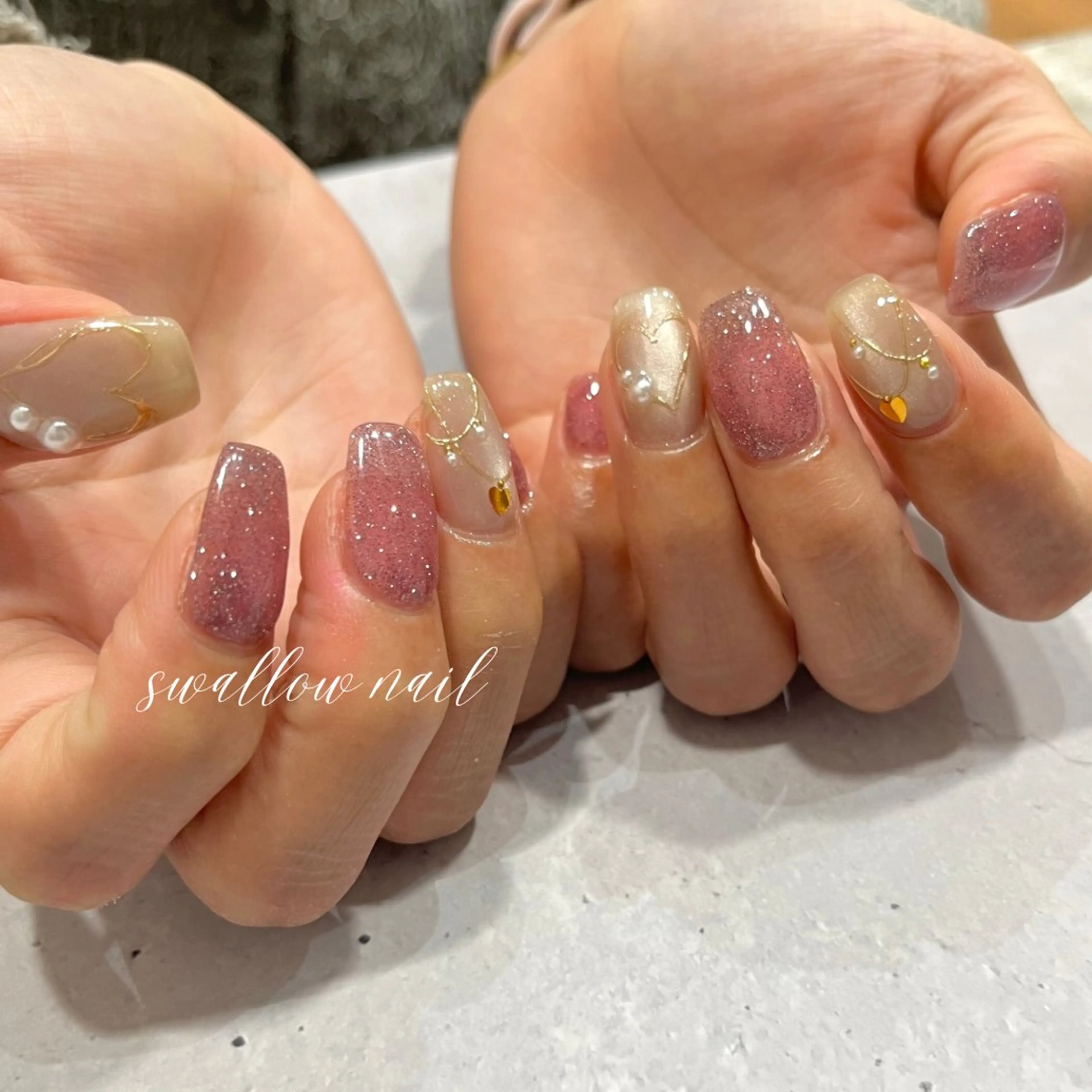 ネイル ハンドネイル swallow nail所属・スワローネイル misatoのネイルデザイン