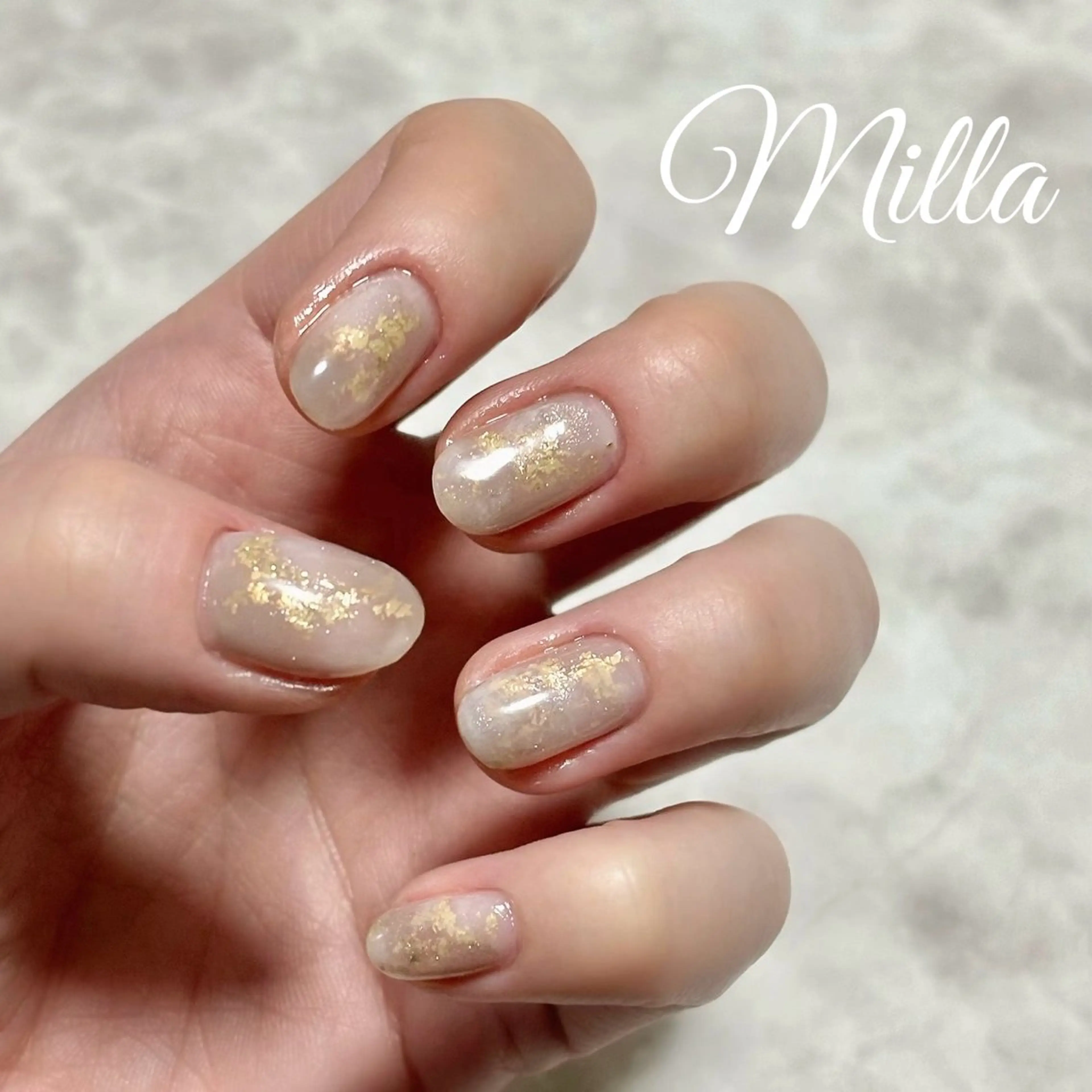 ネイル ニュアンスネイル Nail Salon Milla / ミラのネイルデザイン