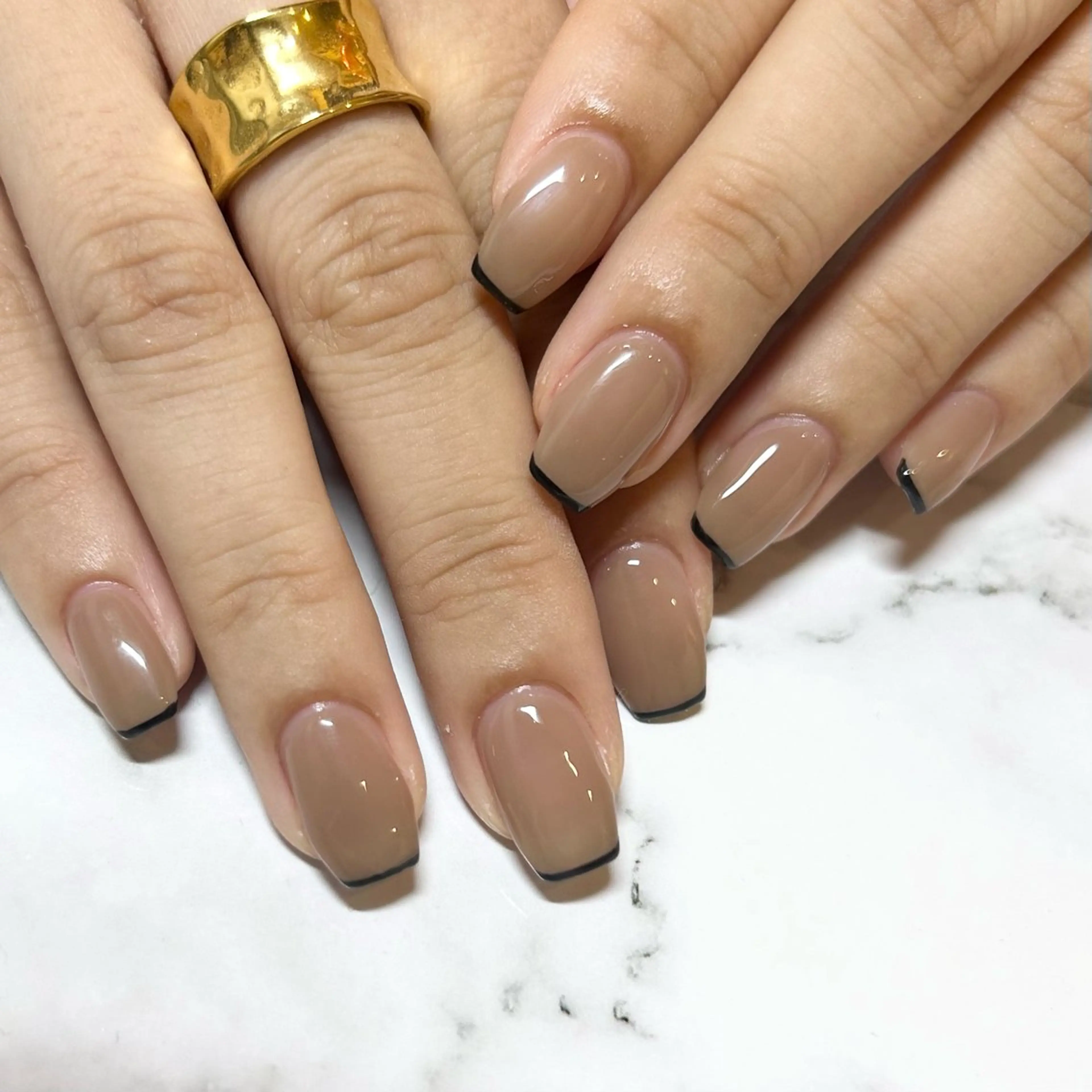 ネイル ハンドネイル ハンドケア she nail studio所属・パラジェル/スカルプ salonOerbaのネイルデザイン