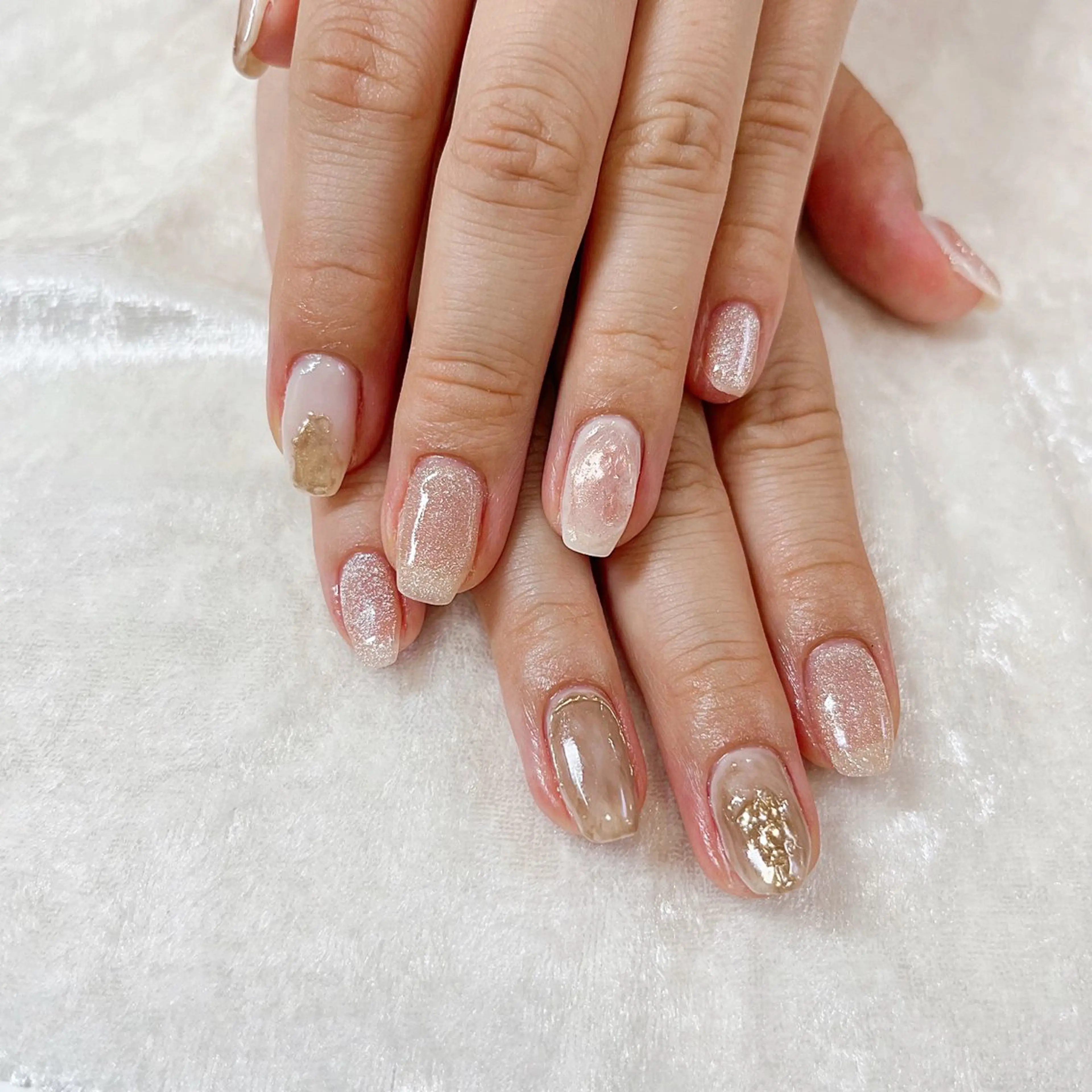 ネイル ハンドネイル Maya 🧊🫧‪のネイルデザイン