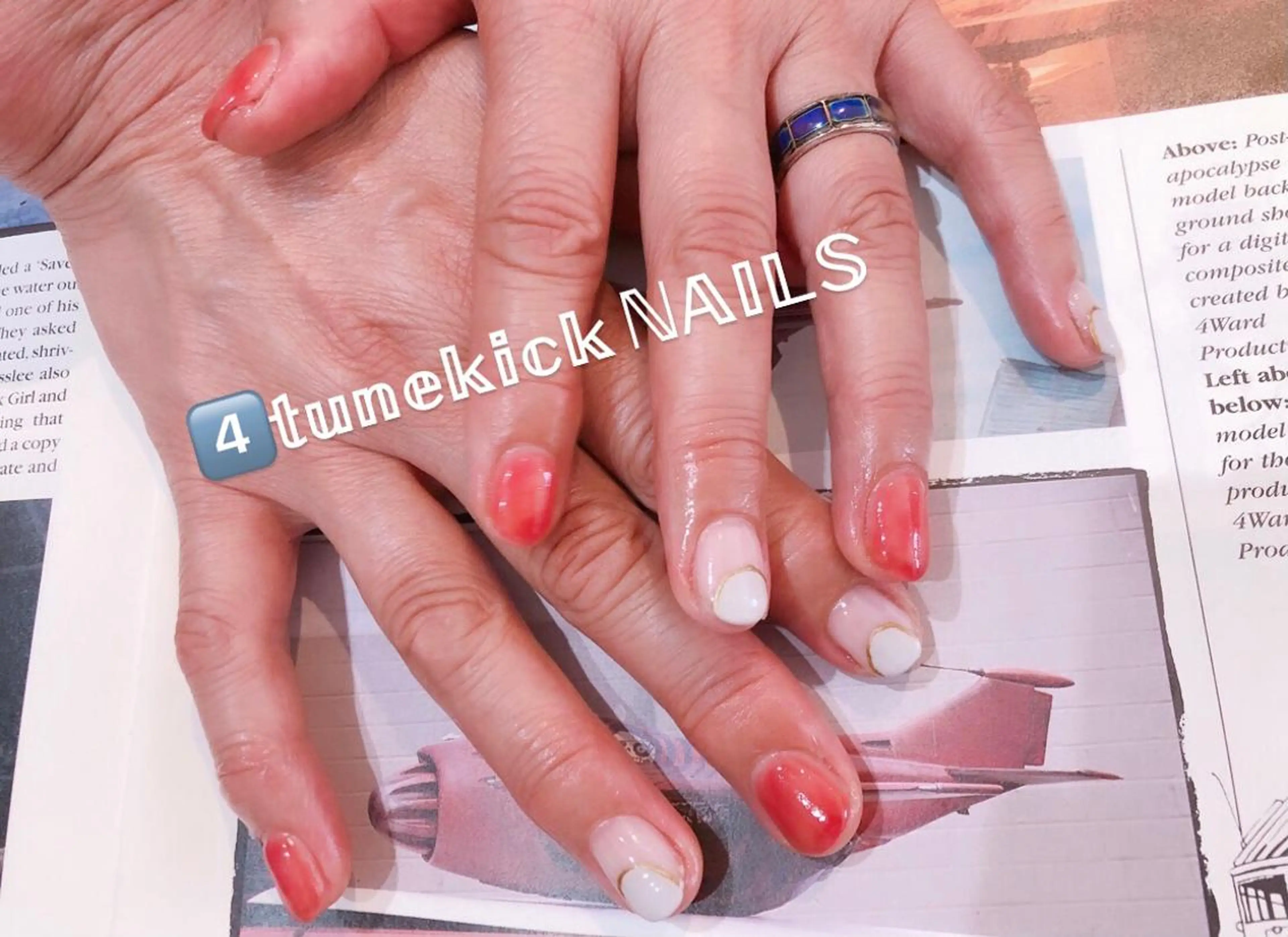 ネイル アートネイル 4tunekick NAILS(フォーチュンキックネイルズ)所属・光森 淳子のネイルデザイン