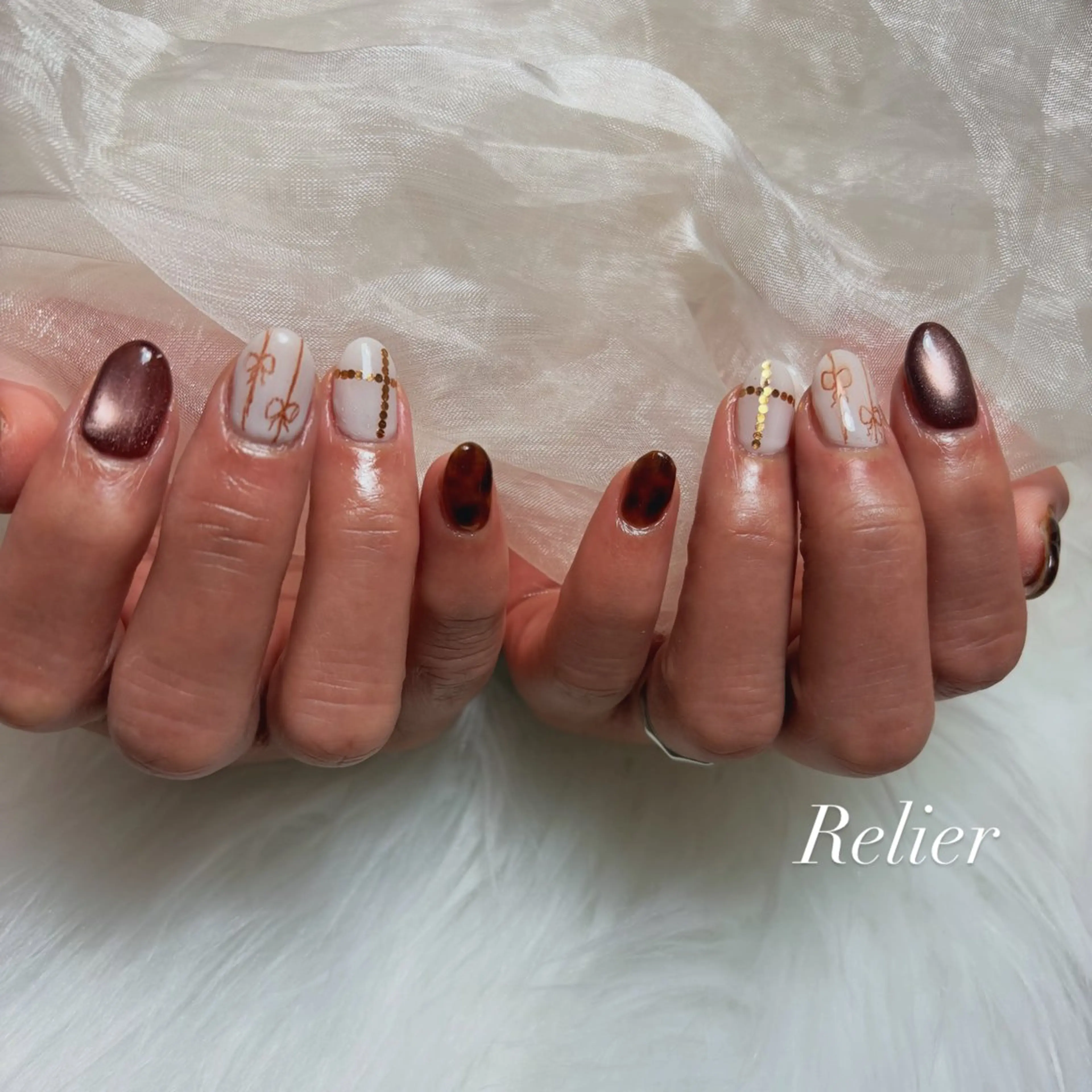 ネイル ハンドネイル Relier Airiのネイルデザイン