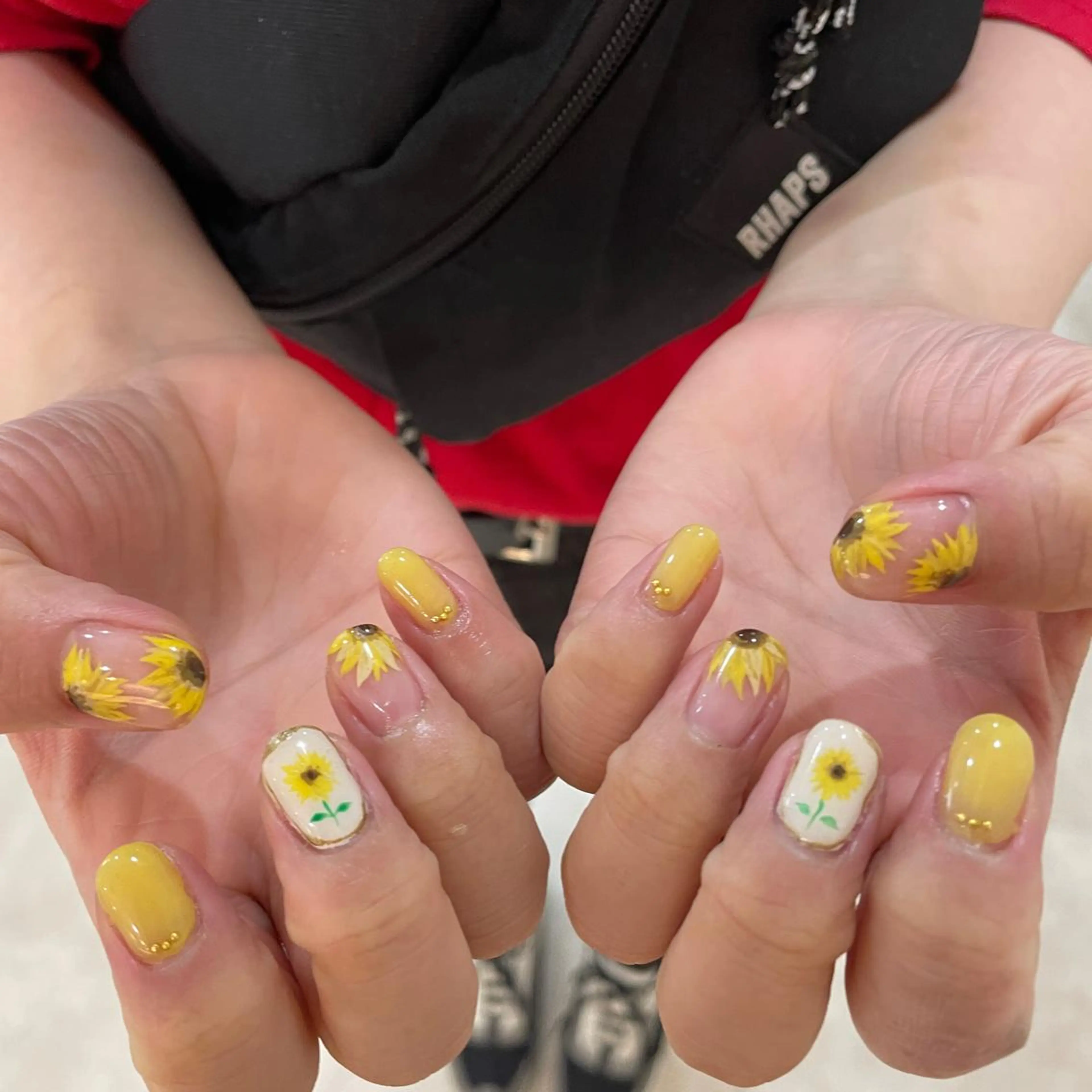 ネイル ハンドネイル フットネイル ゆびノさき茨木店 ニュアンス/アートのネイルデザイン