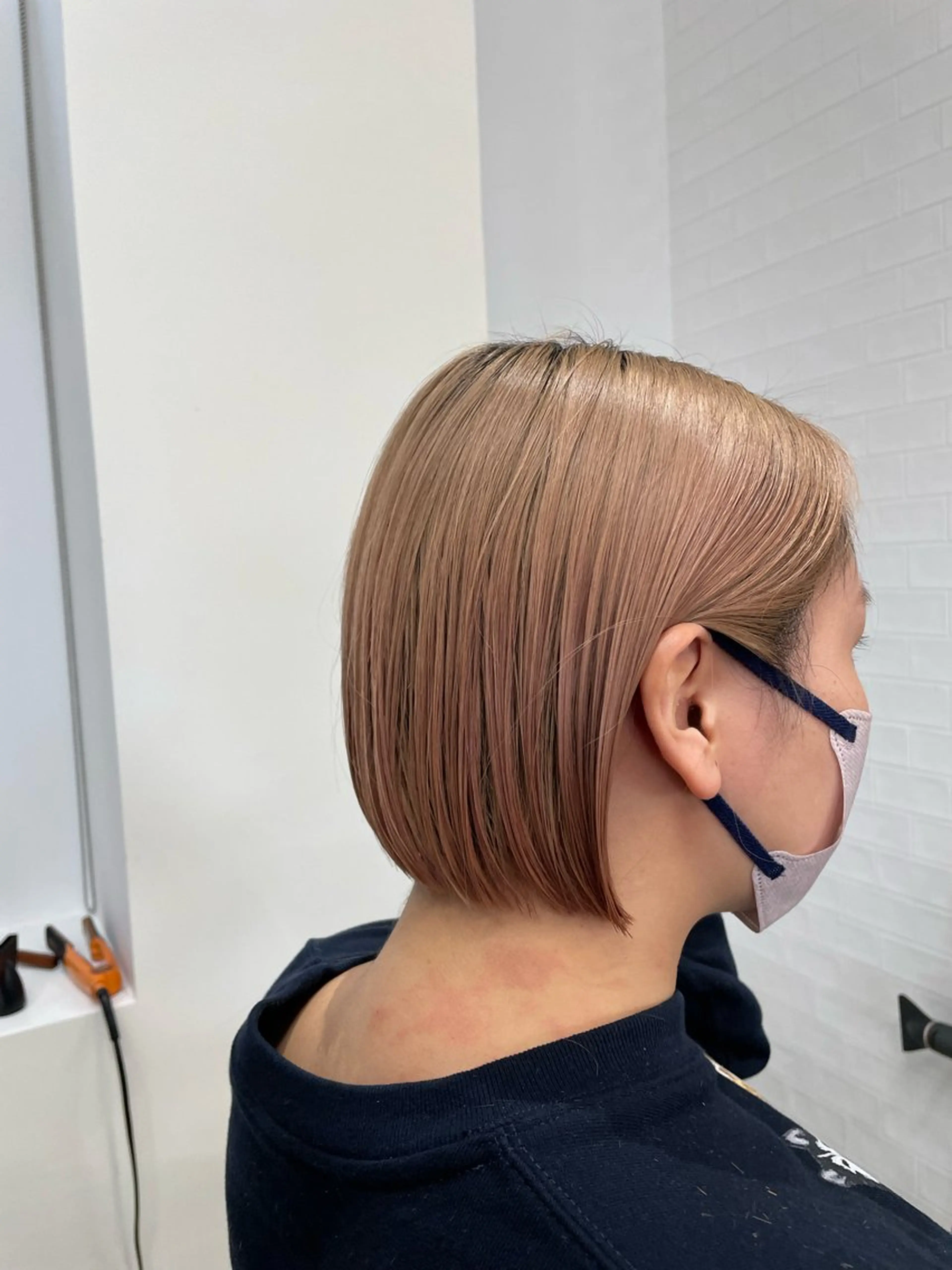 ショート ボブ カット トリートメント 宮本 祥生のヘアスタイル