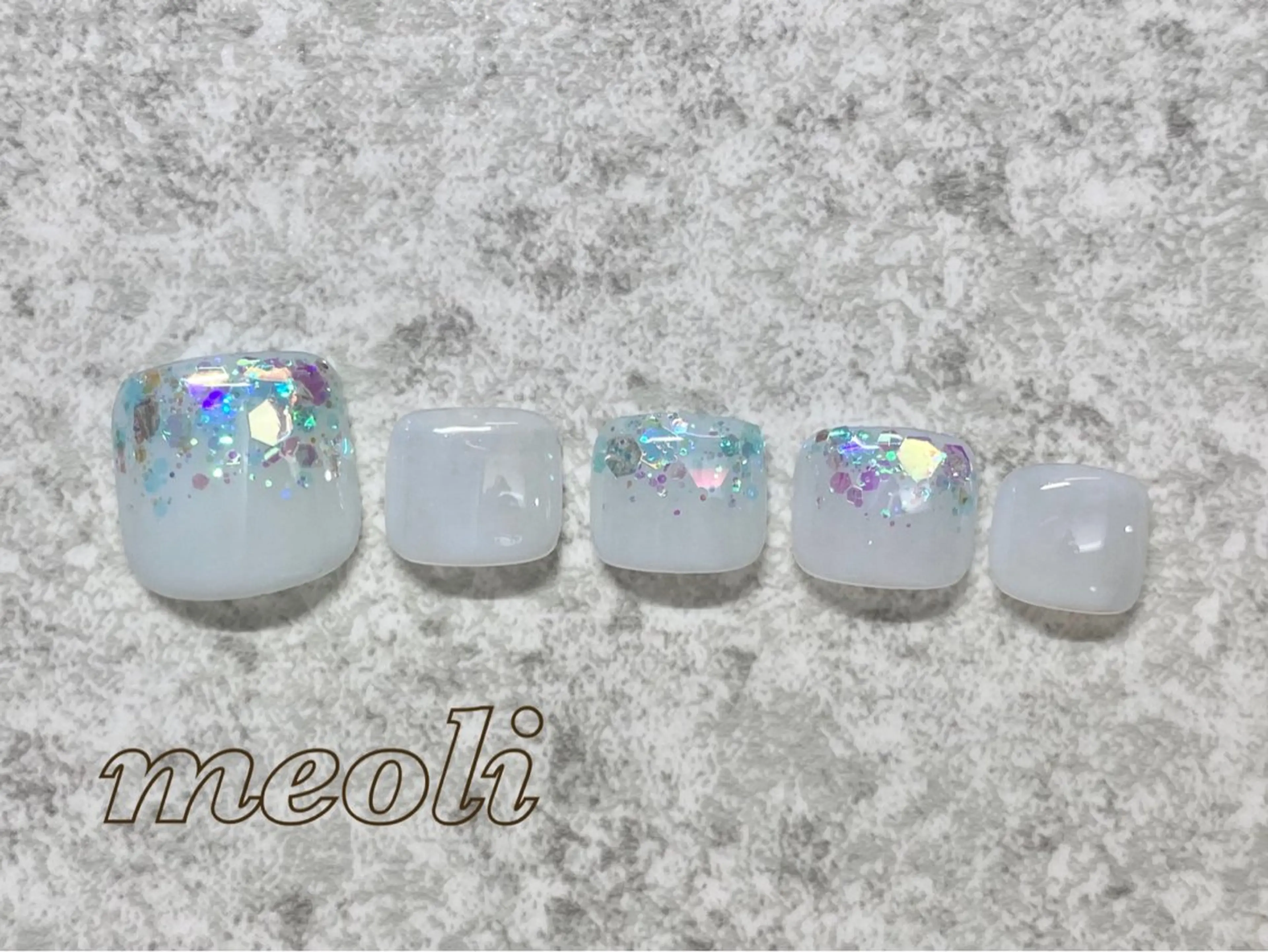 ネイル フットネイル nail salon meoli メグのネイルデザイン