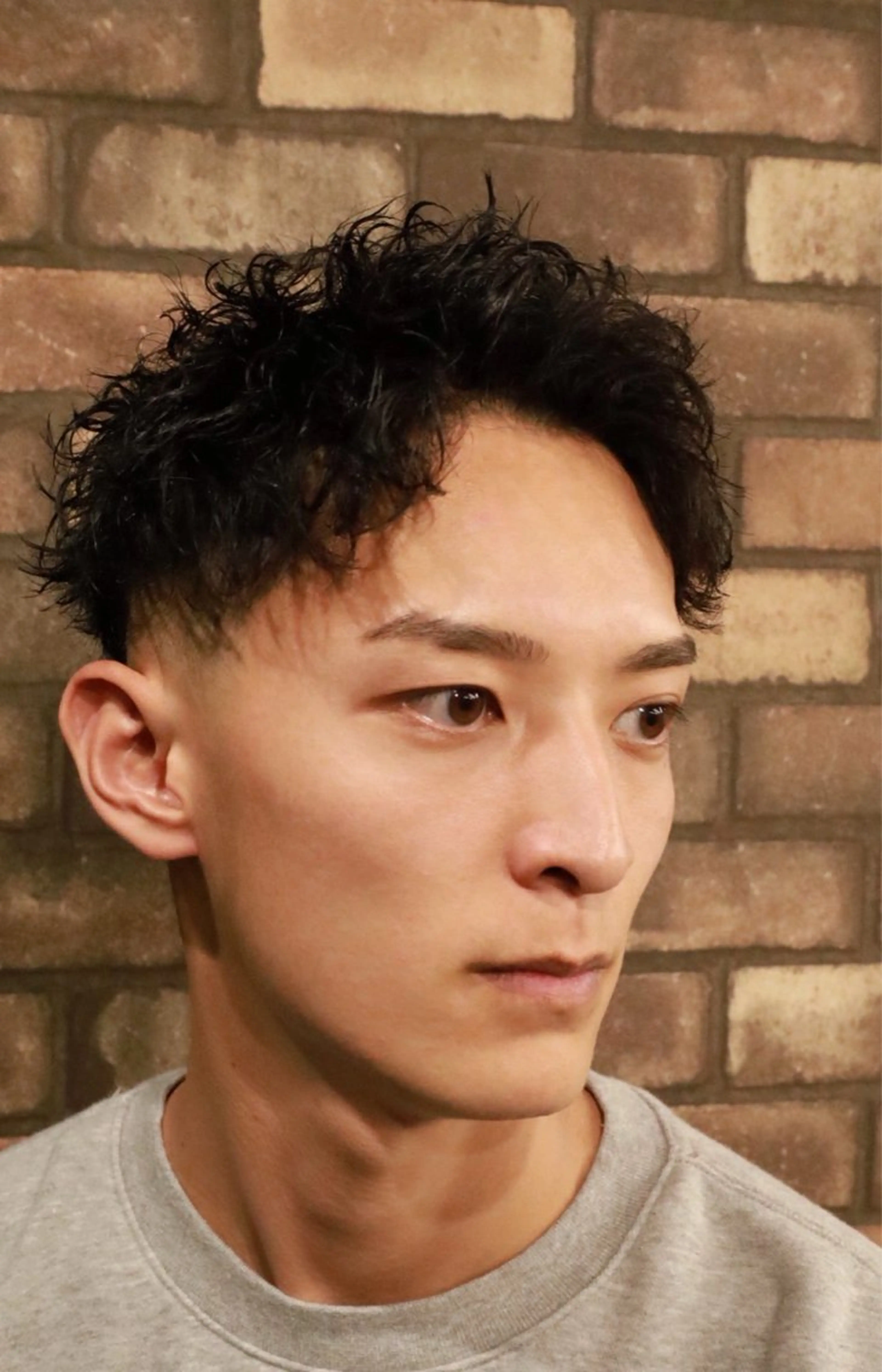 ショート カット パーマ 志厳/メンズ特化 /メンズパーマのヘアスタイル