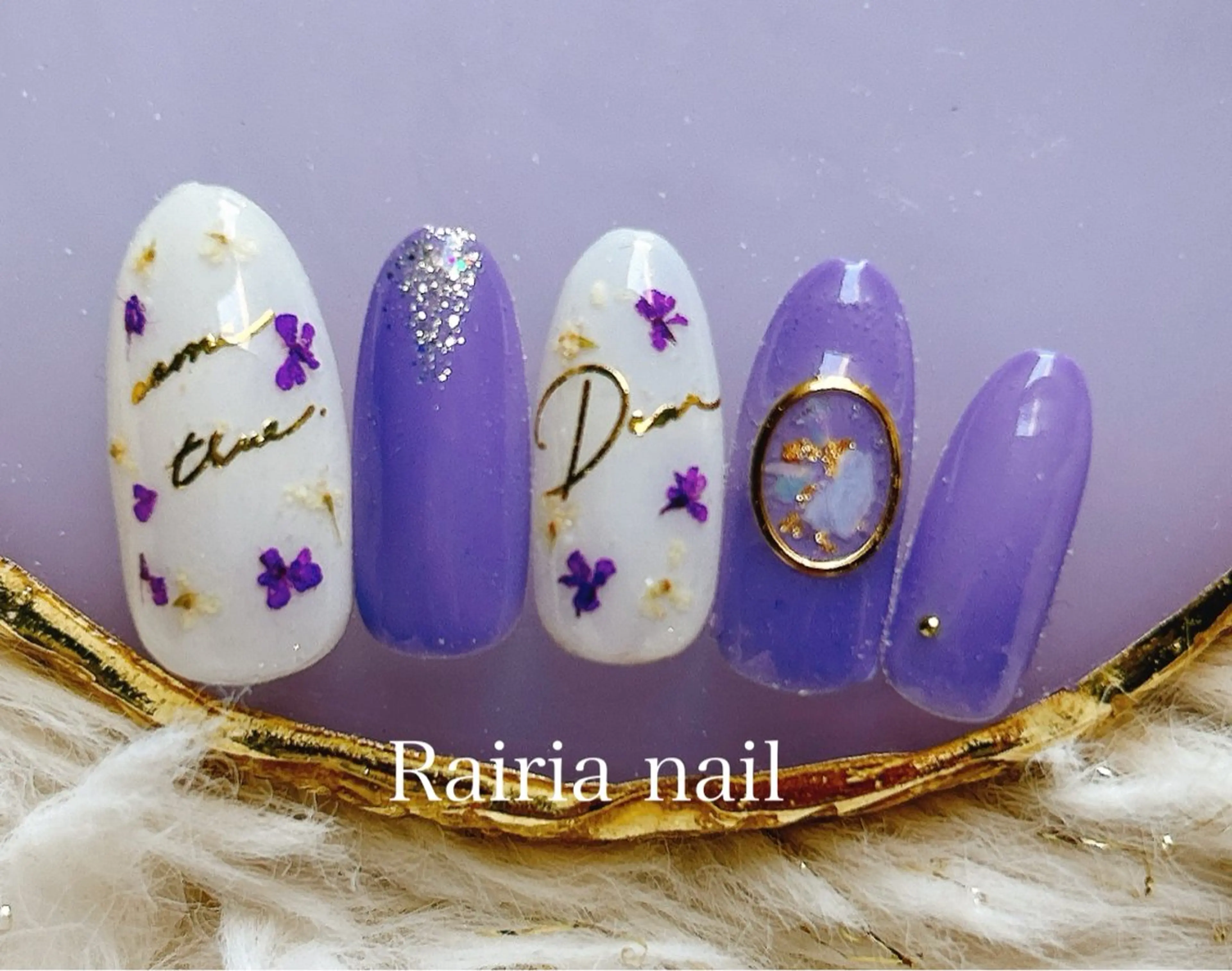 ネイル グリーン 持ち込み Rairia nail本八幡店のネイルデザイン