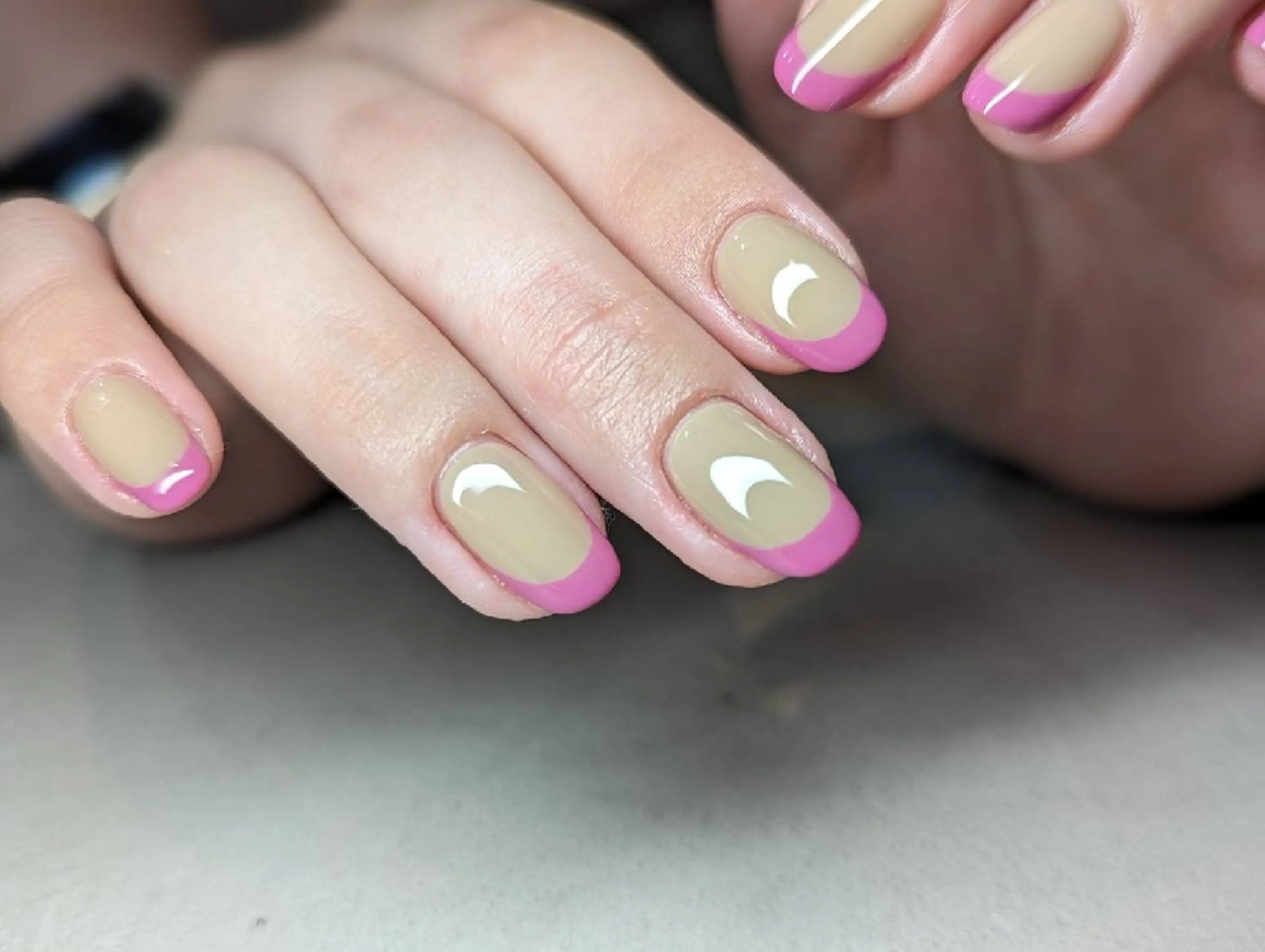 ネイル フレンチネイル Nailsalon BEeR。のネイルデザイン