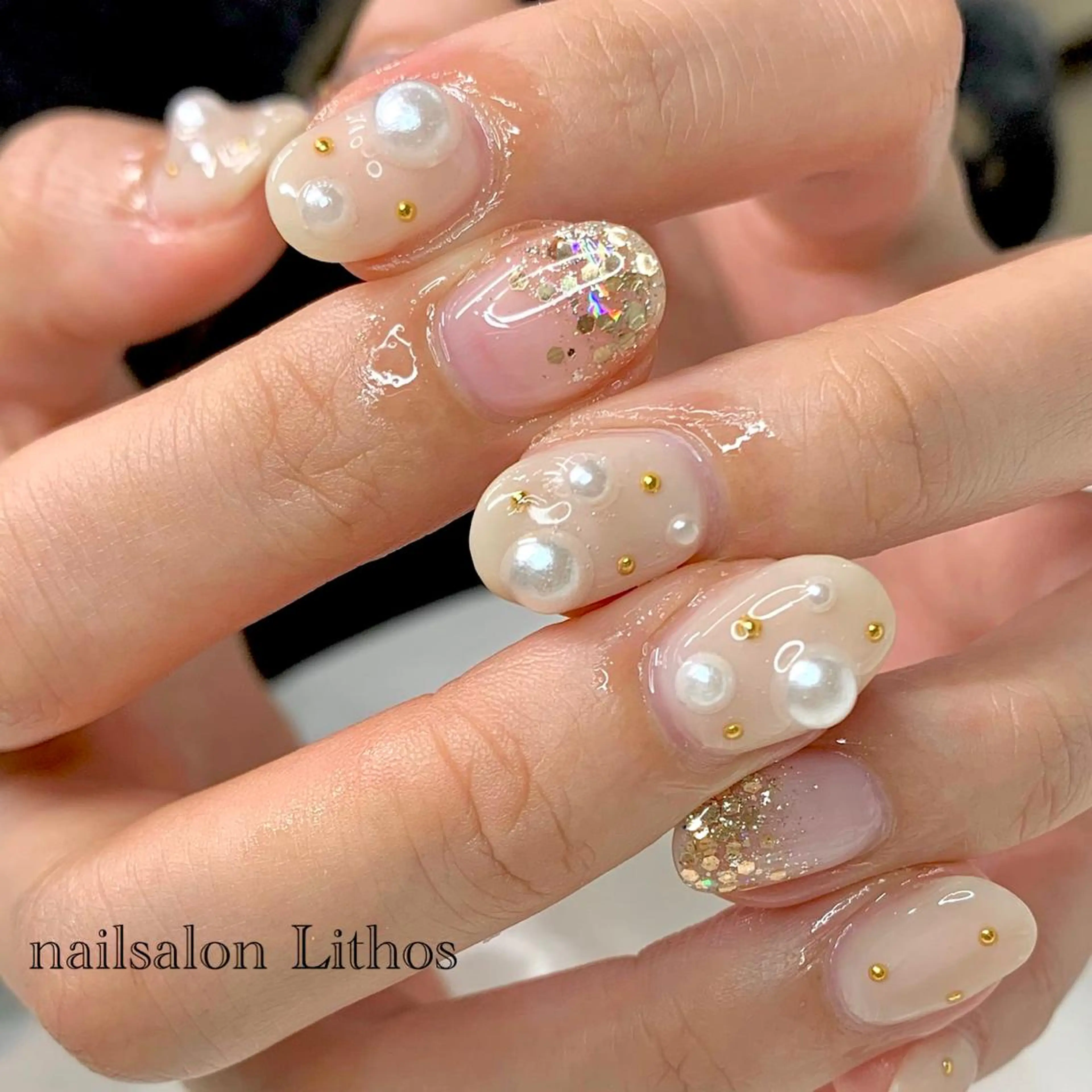 ネイル ハンドネイル nailsalon Lithos所属・nailsalon Recontreのネイルデザイン