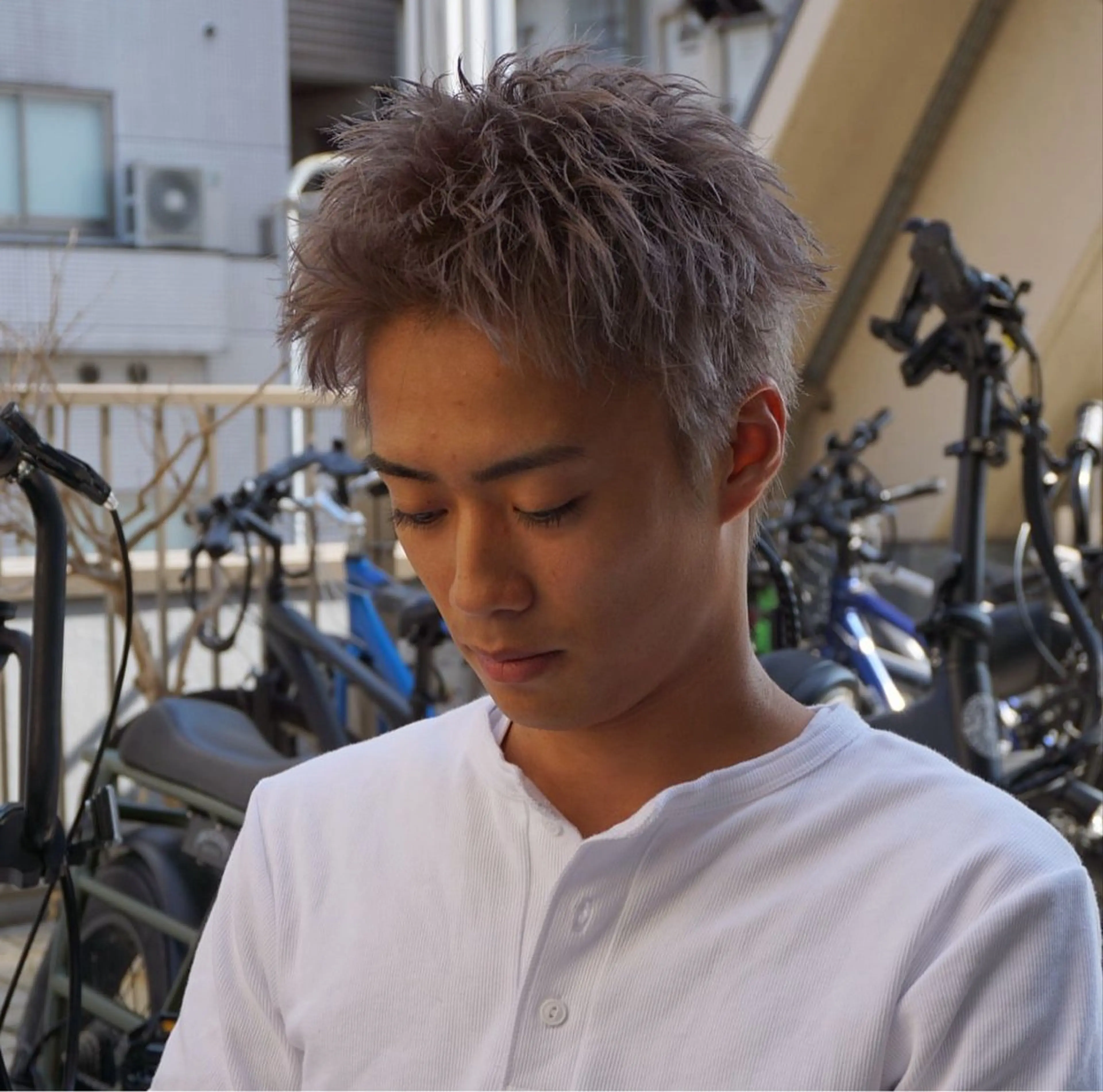 ショート カラー メンズ DIECE  SHIBUYA所属・小野寺 彗人のヘアスタイル