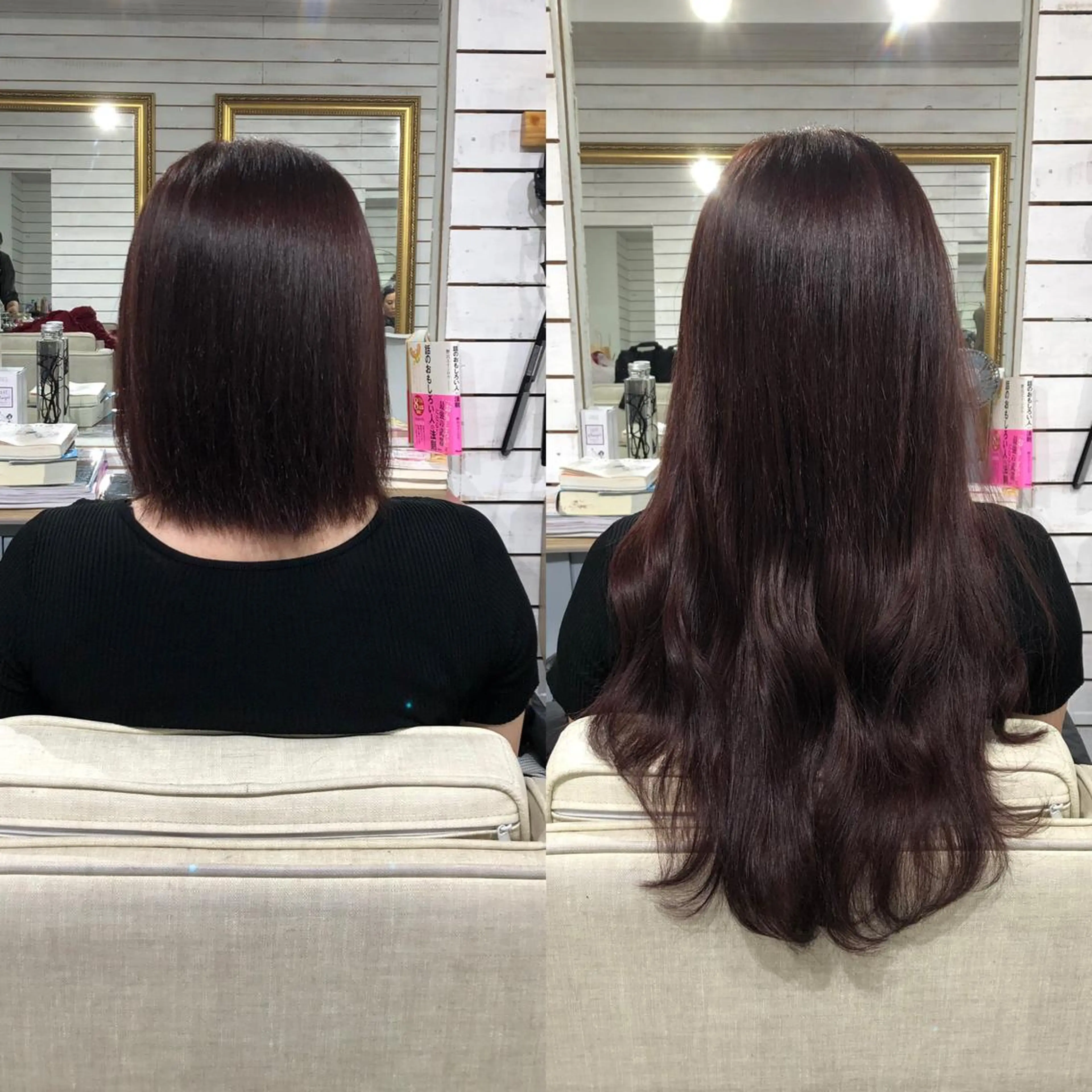 ロング カット エクステ LANDS officialのヘアスタイル