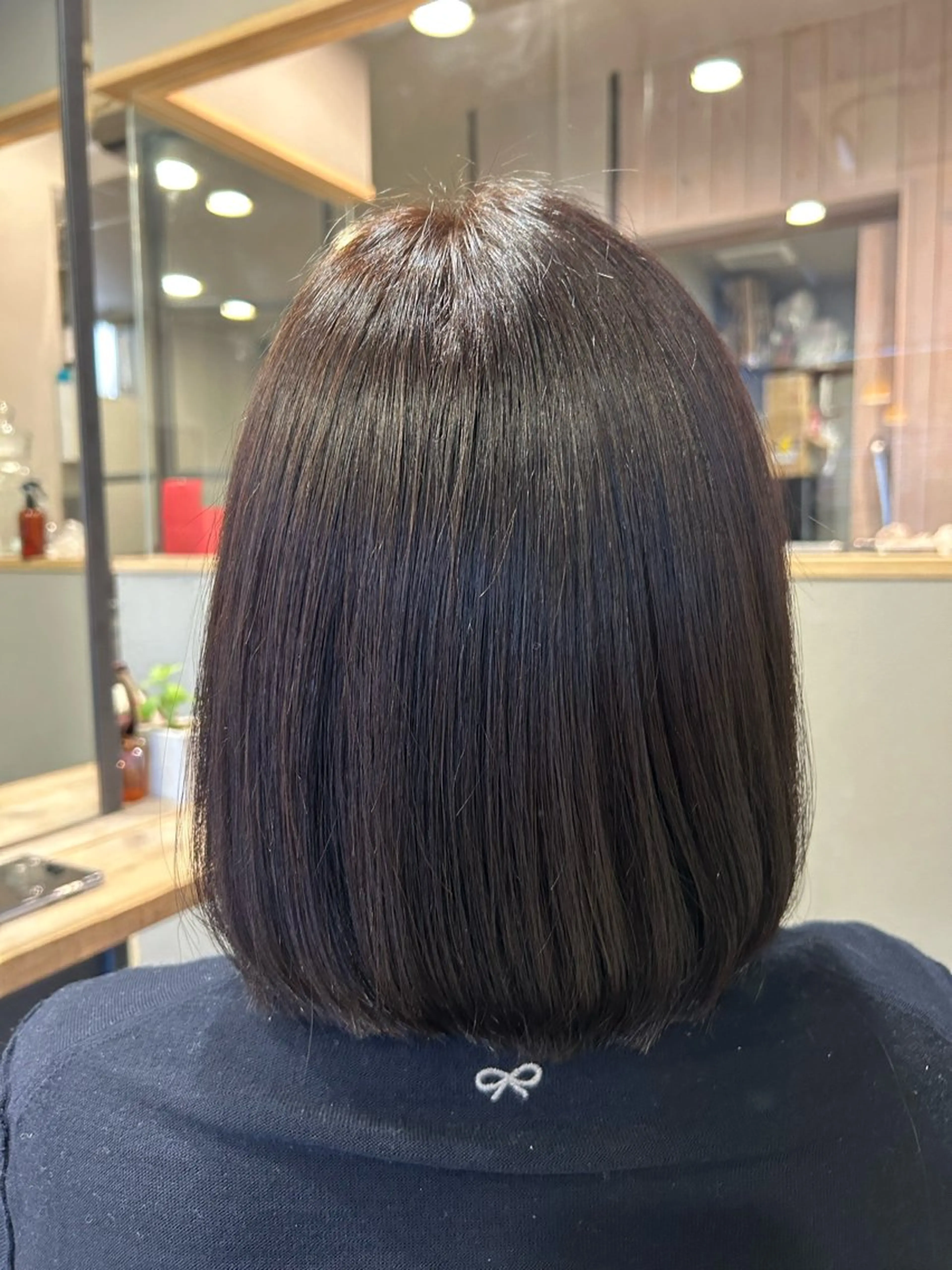 ミディアム 南條 しほのヘアスタイル