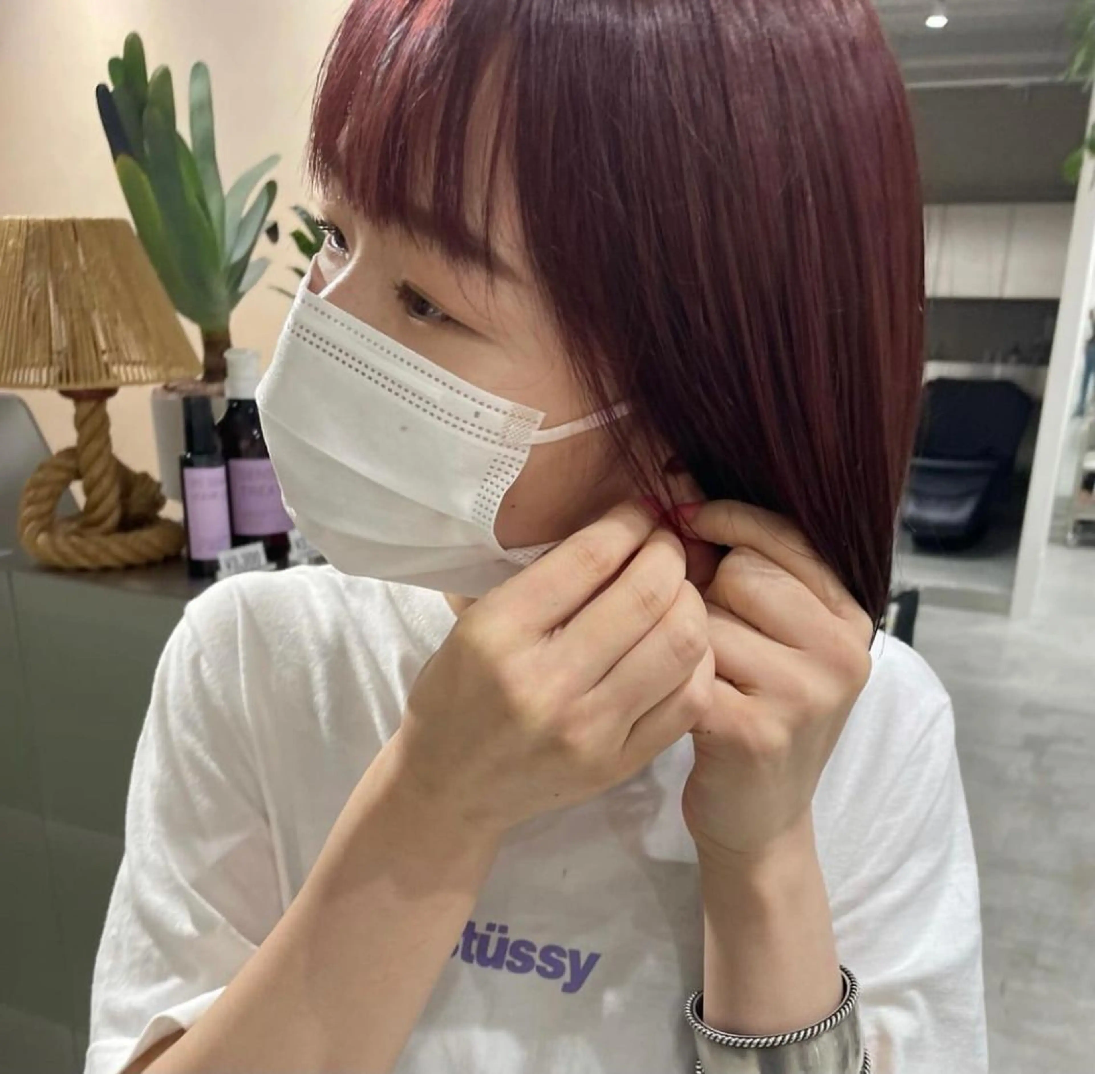 カラー wewe: momoeのヘアスタイル