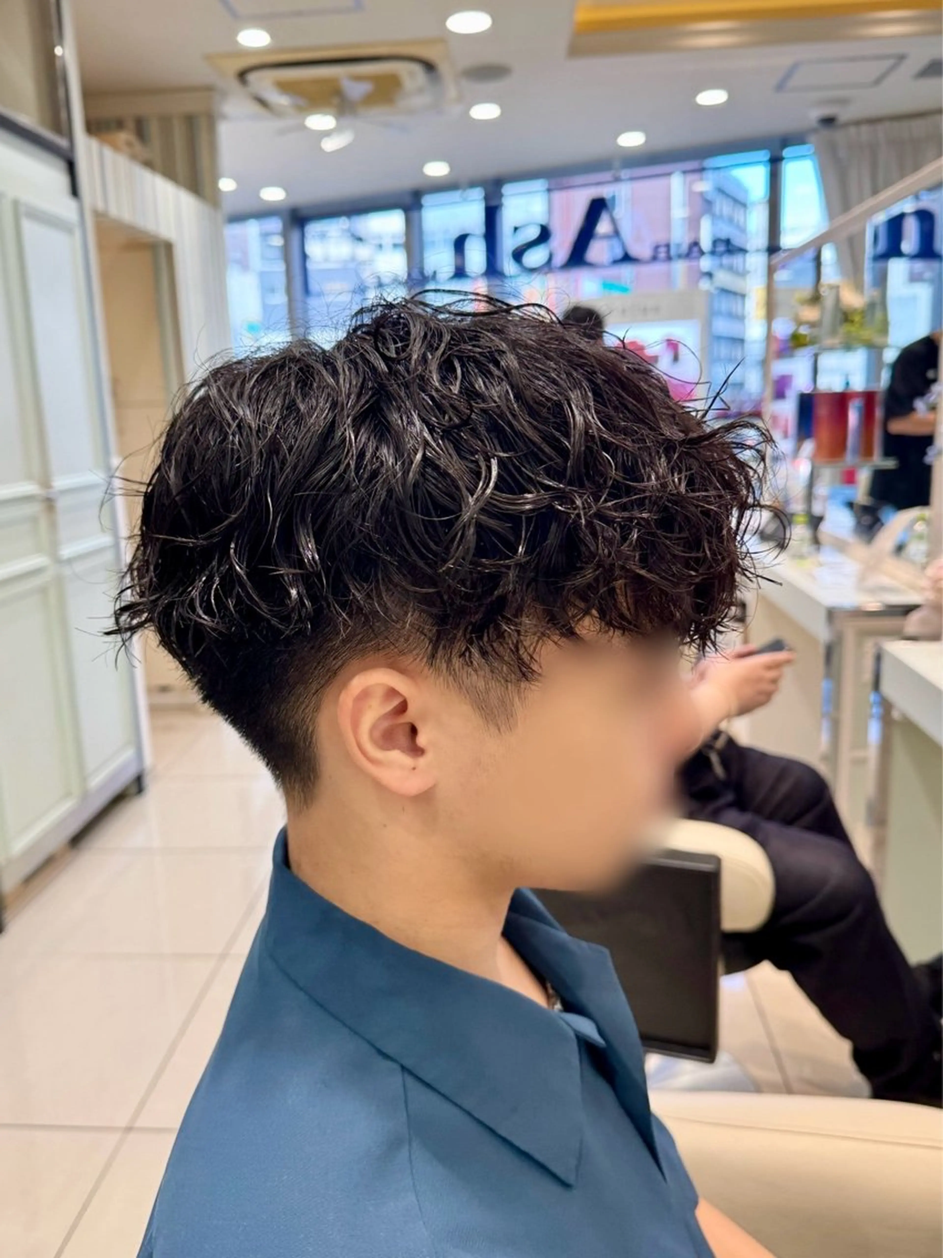 パーマ メンズ 【𝐀𝐬𝐡-池袋 】ひな 🎀💭のヘアスタイル