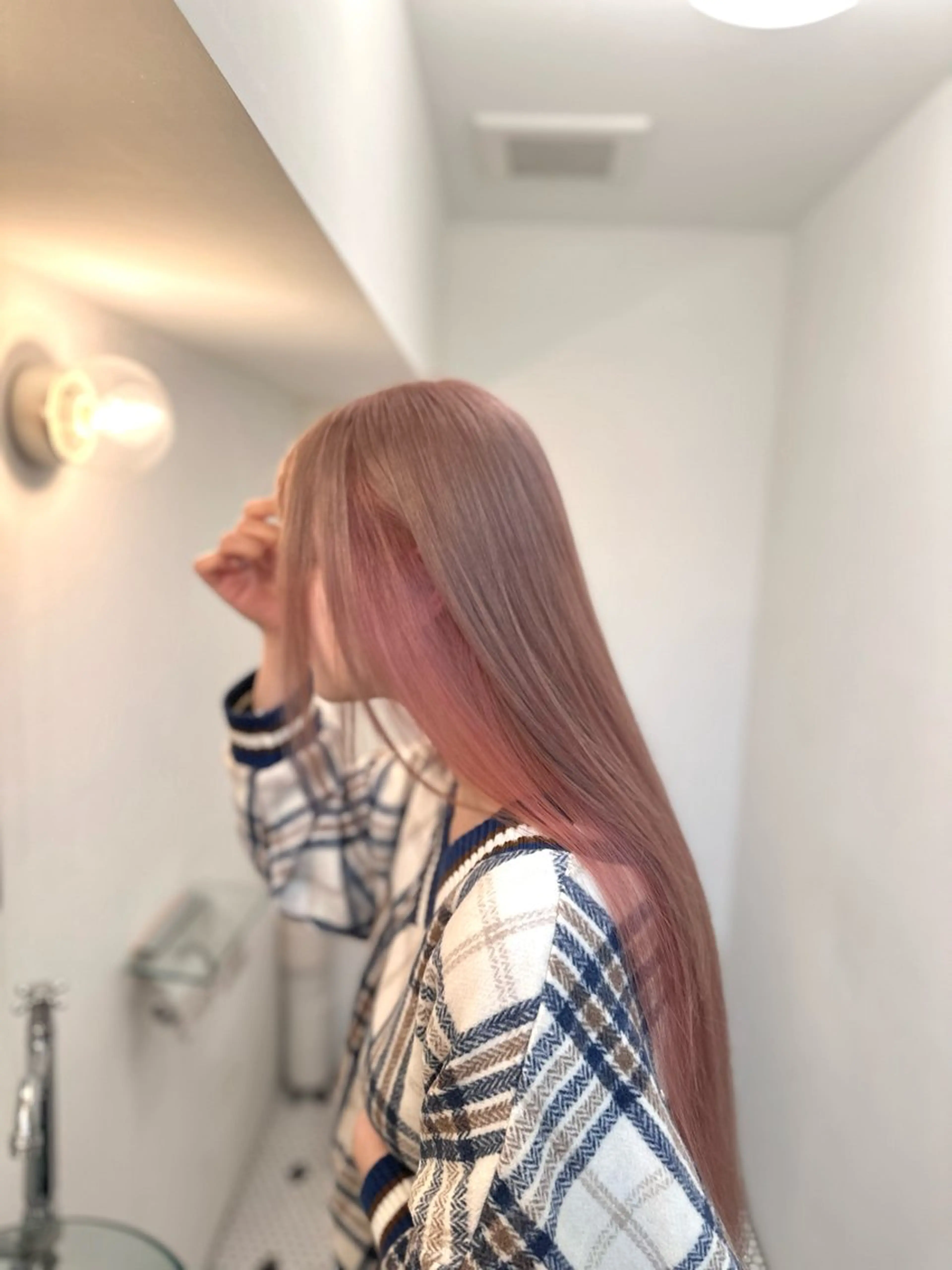 ロング DX渋谷所属・カラー特化美容師 サトウリュウマのヘアスタイル