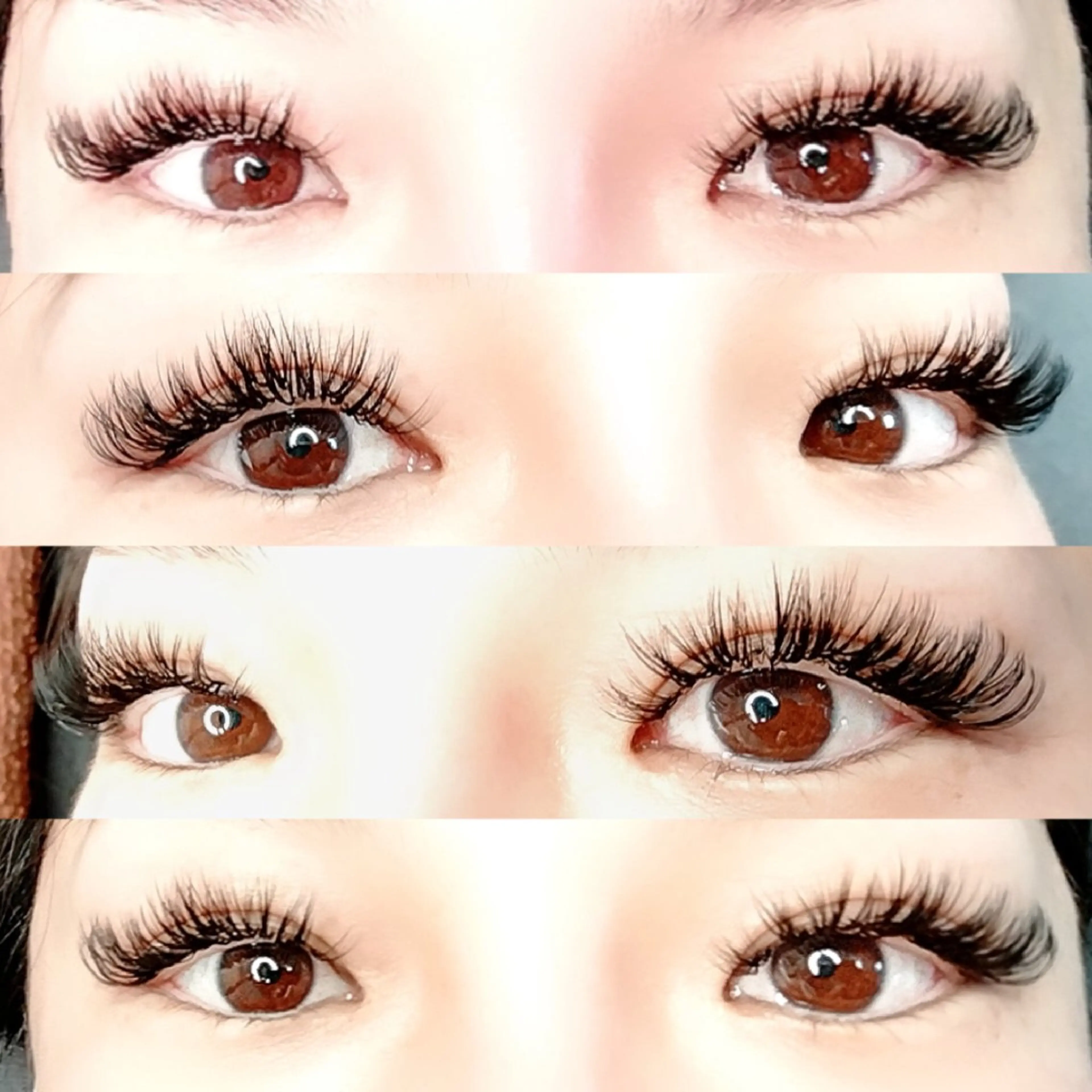 マツエク・マツパ ボリュームラッシュ linda ABEのマツエク・マツパデザイン