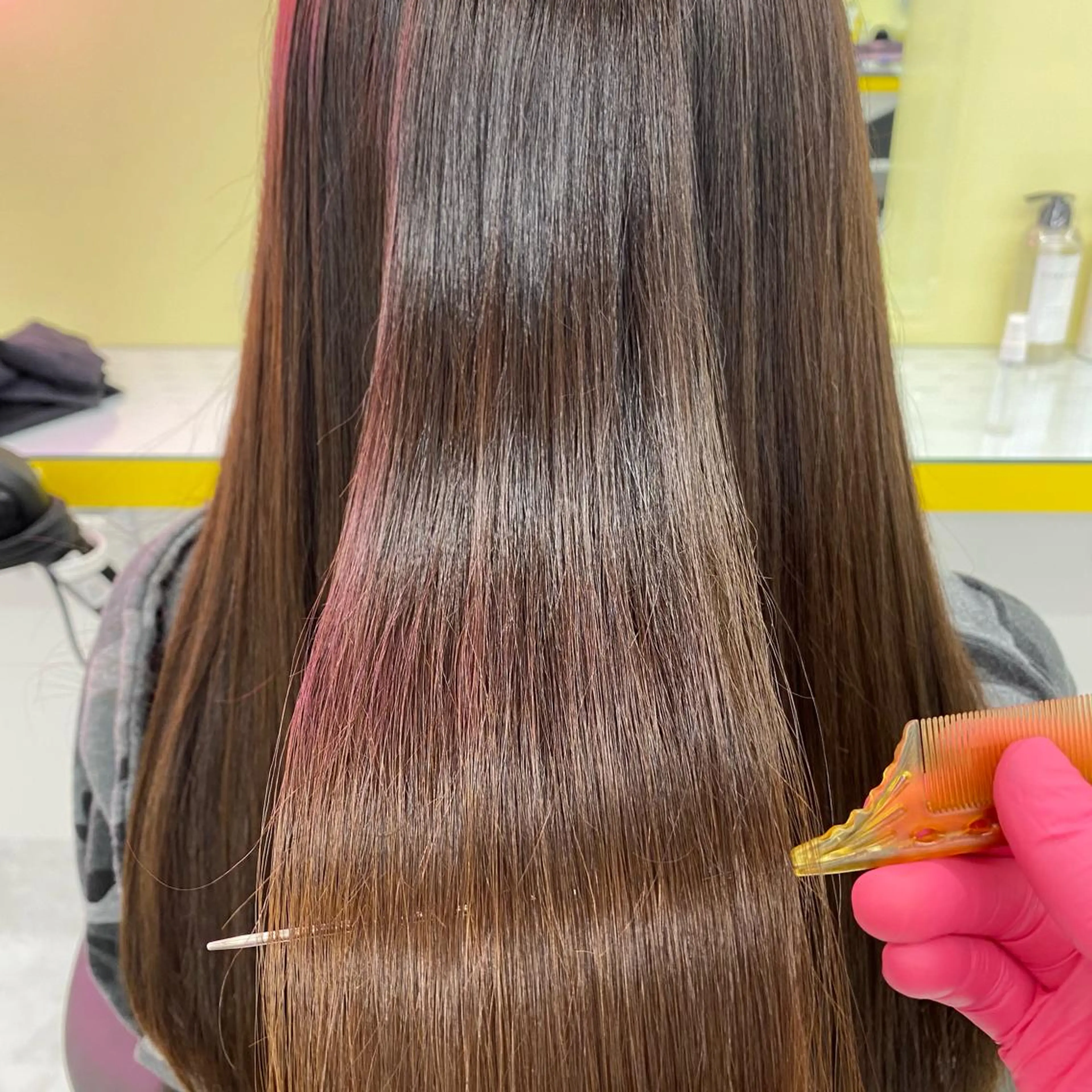 ミディアム カラー ヘアアレンジ トリートメント ヘッドスパ ヘアセット 🪞モテ髪/トレンド 銀座DISCO🪞のヘアスタイル