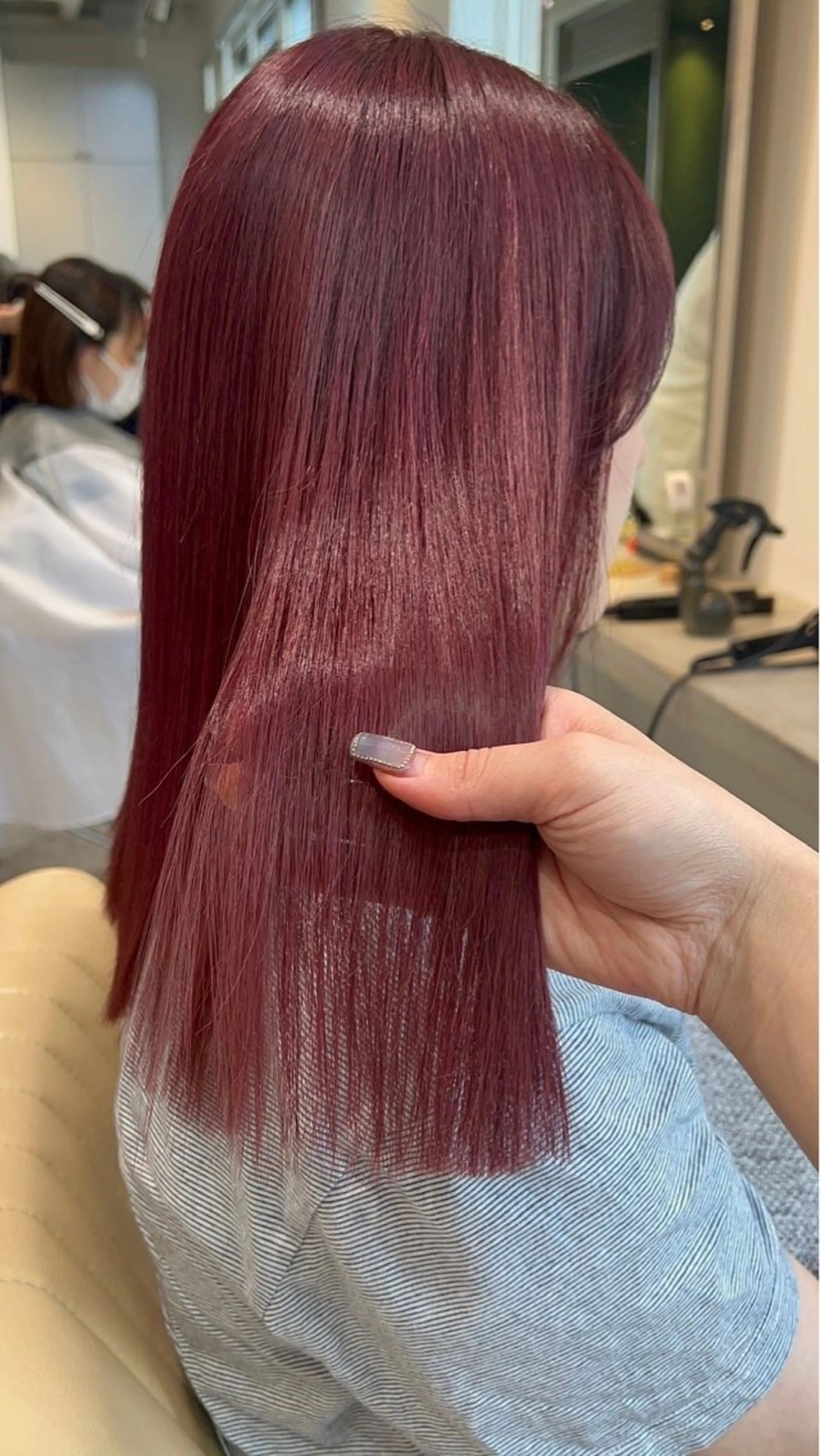 【ブリーチあり】ダブルカラー+2stepトリートメントの写真