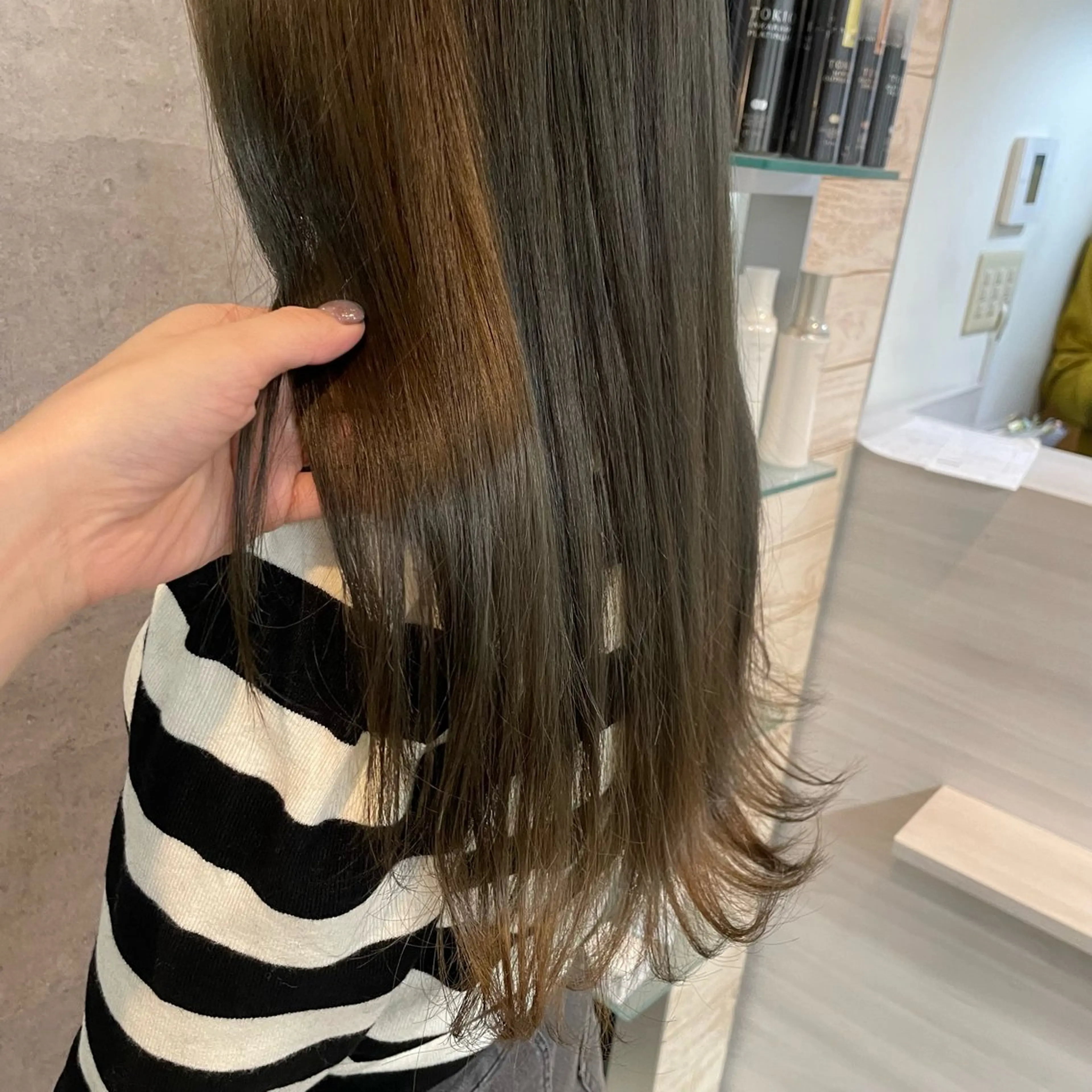 カラー 金城 二千夏のヘアスタイル