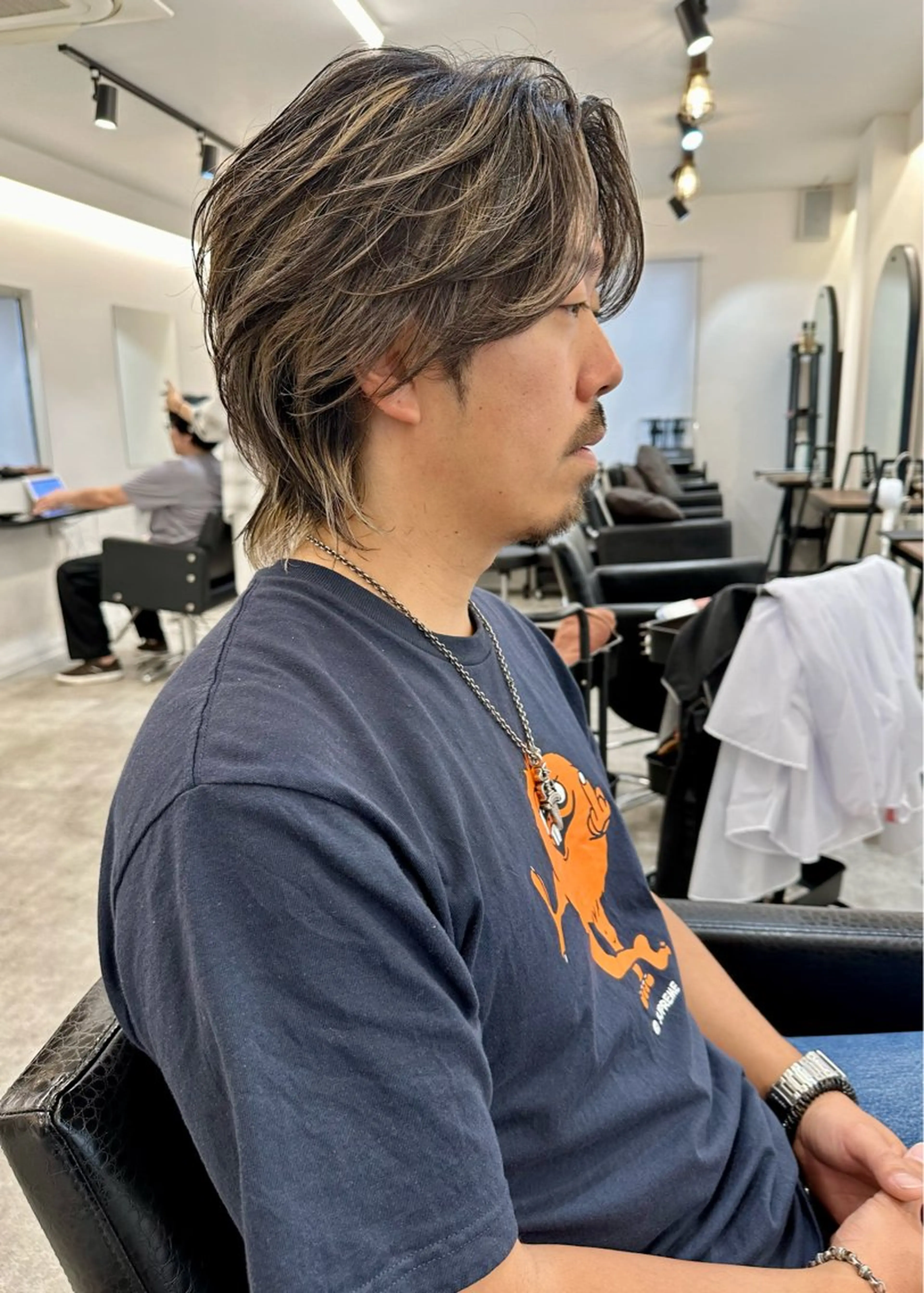 【自然な白髪染め】メンズデザインカット＋艶カラー＋NEW 5stepトリートメントの写真