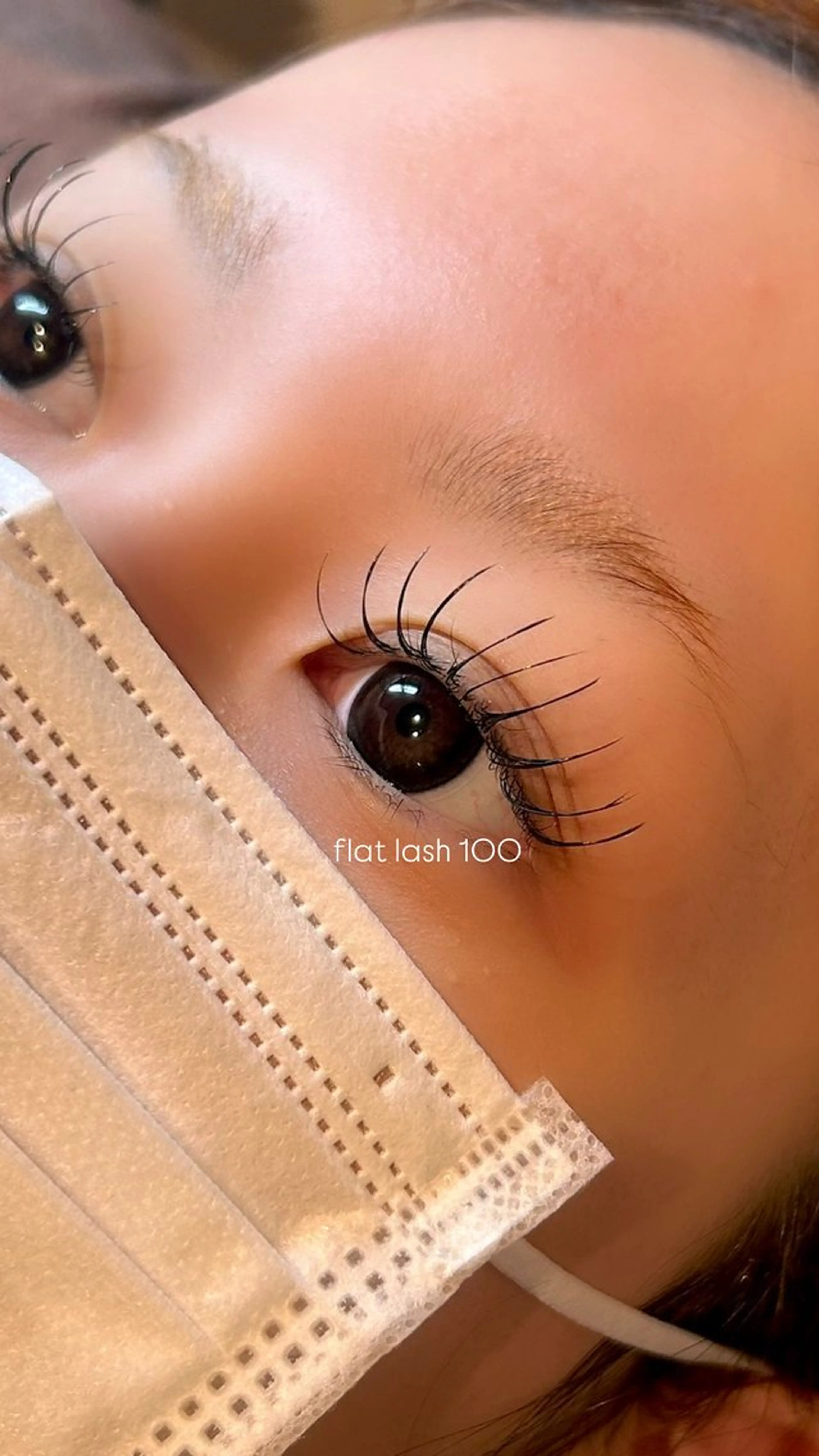 マツエク・マツパ フラットラッシュ diarblue /Yuu🦋⟡.·のマツエク・マツパデザイン